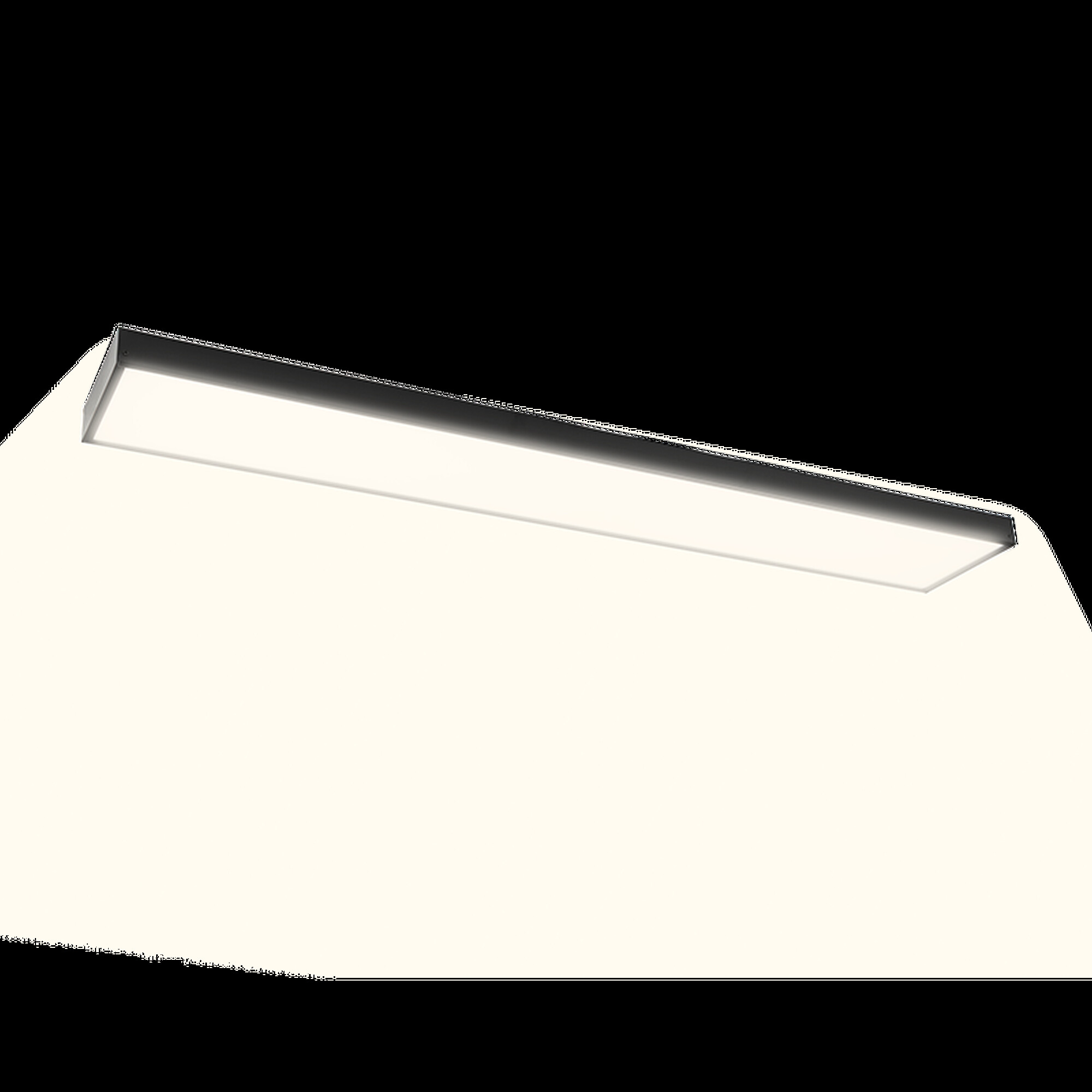Светильник светодиодный накладной PSO-01 45w 4000K BLACK 1200х180 IP40 Jazzway 