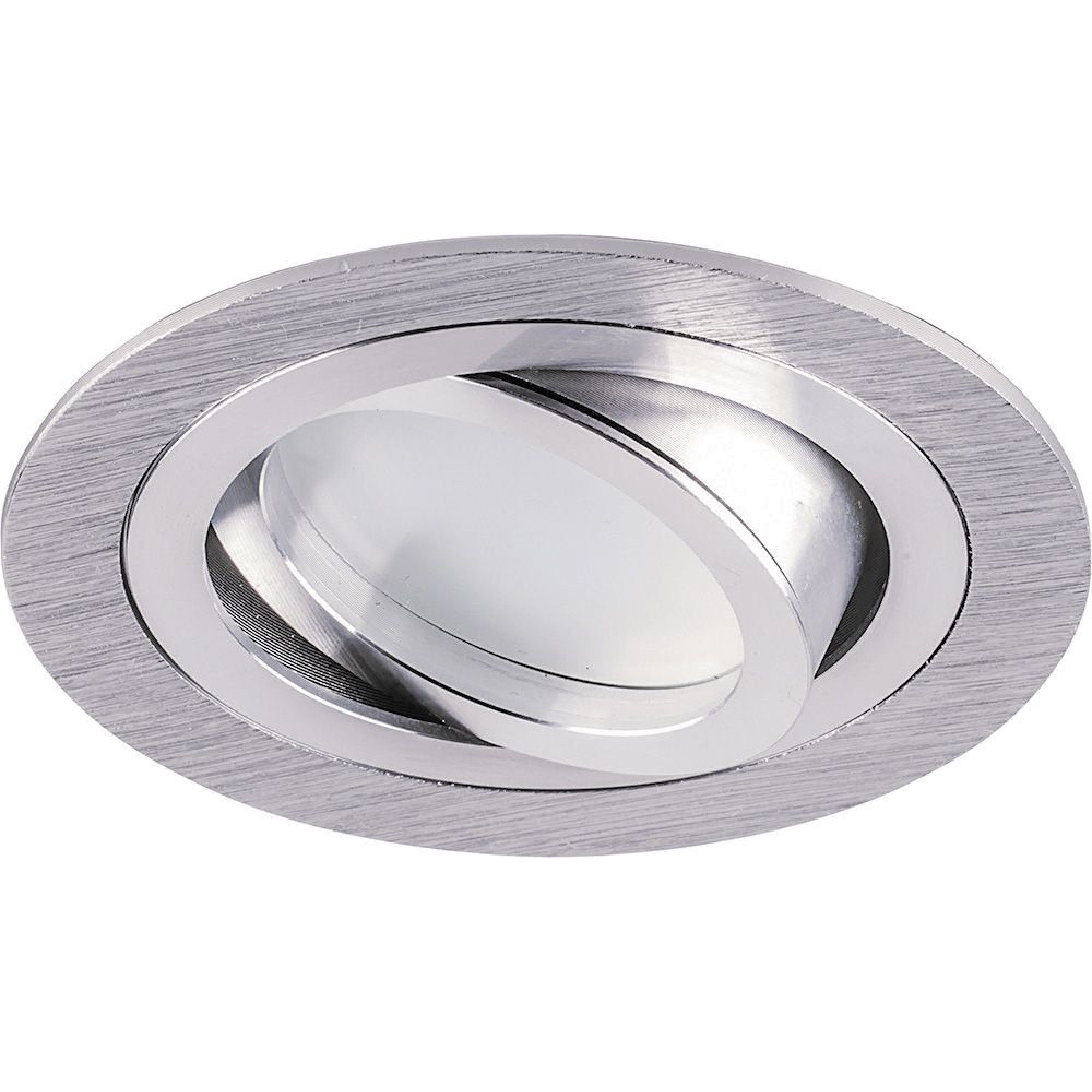 Светильник встраиваемый круг поворотный DL2811 MR16 G5.3, хром Feron