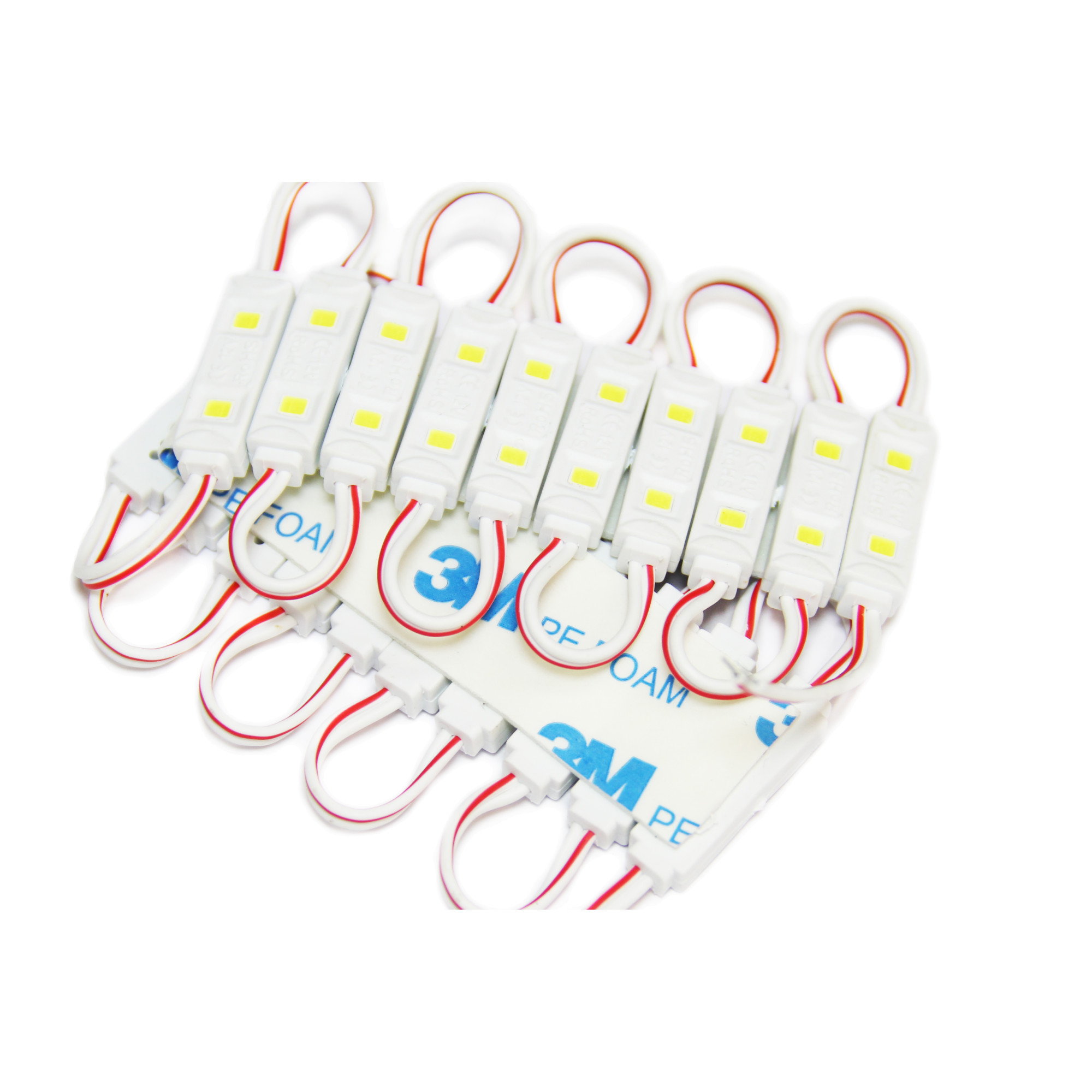 Модуль светодиодный mini 2 SMD 2835 0,4Вт 20Лм 6000К-6500К (без линзы 120) - 1шт. SignImpress