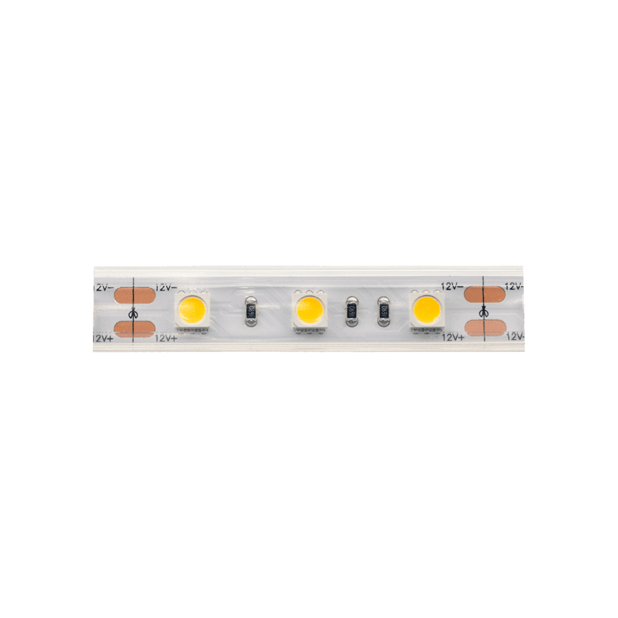Лента светодиодная LUX5050 60LED/м 14,4Вт/м 12В IP65 Цвет:Нейтральный белый (4000K) (1метр) SWG