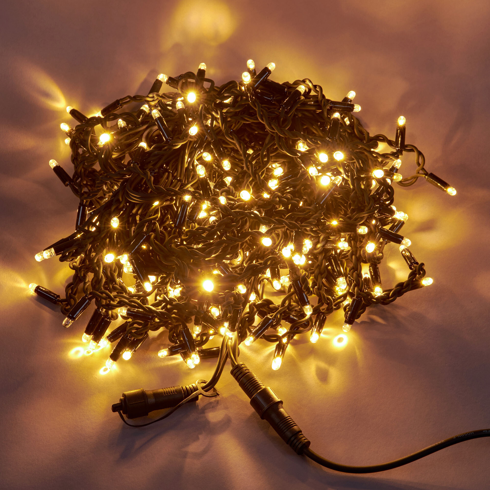 Бахрома светодиодная с эффектом мерцания, 5м ULD-B5007-300/TBK WARM WHITE IP67 Uniel