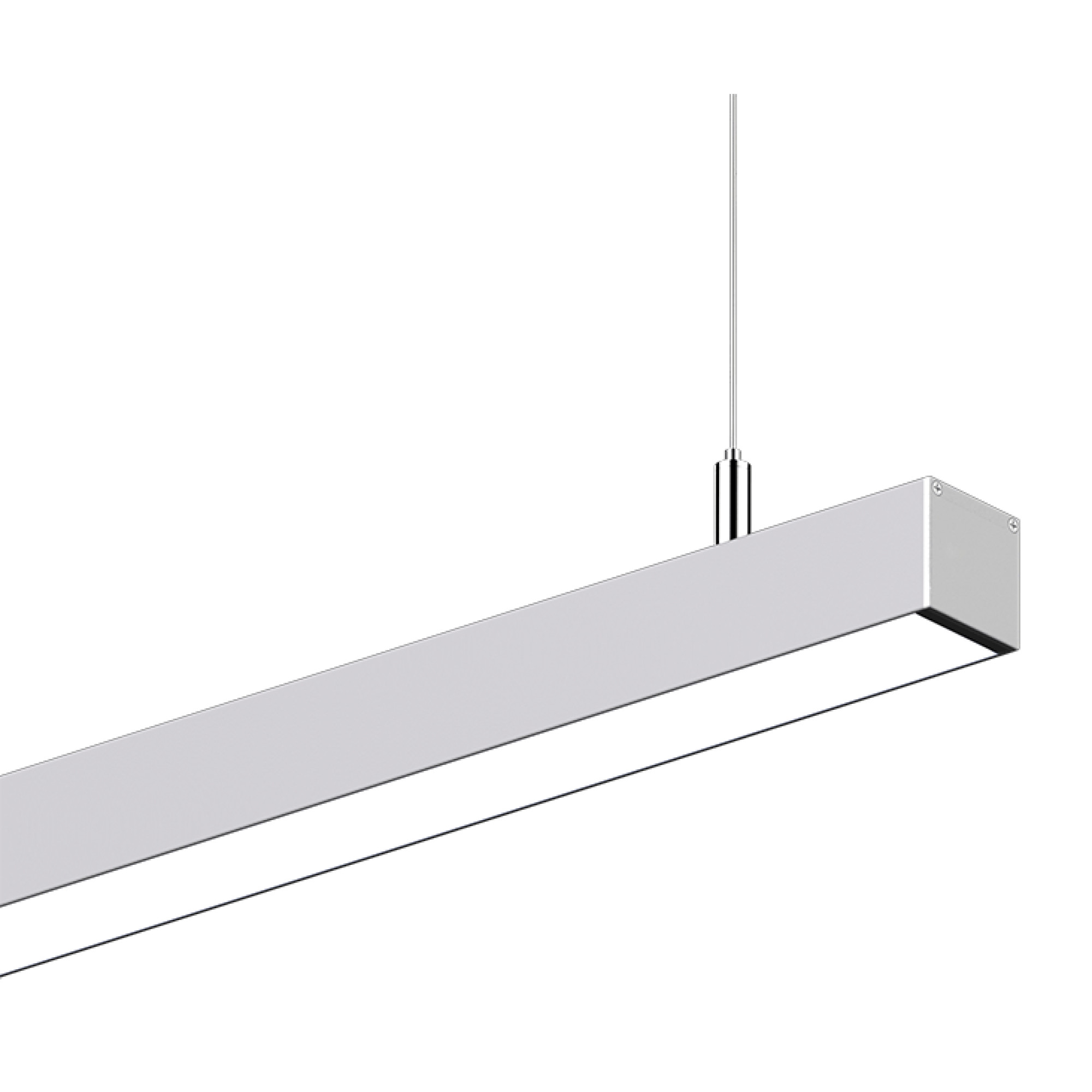 Профиль подвесной/накладной алюминиевый LS.3535 (2.5м) SWG