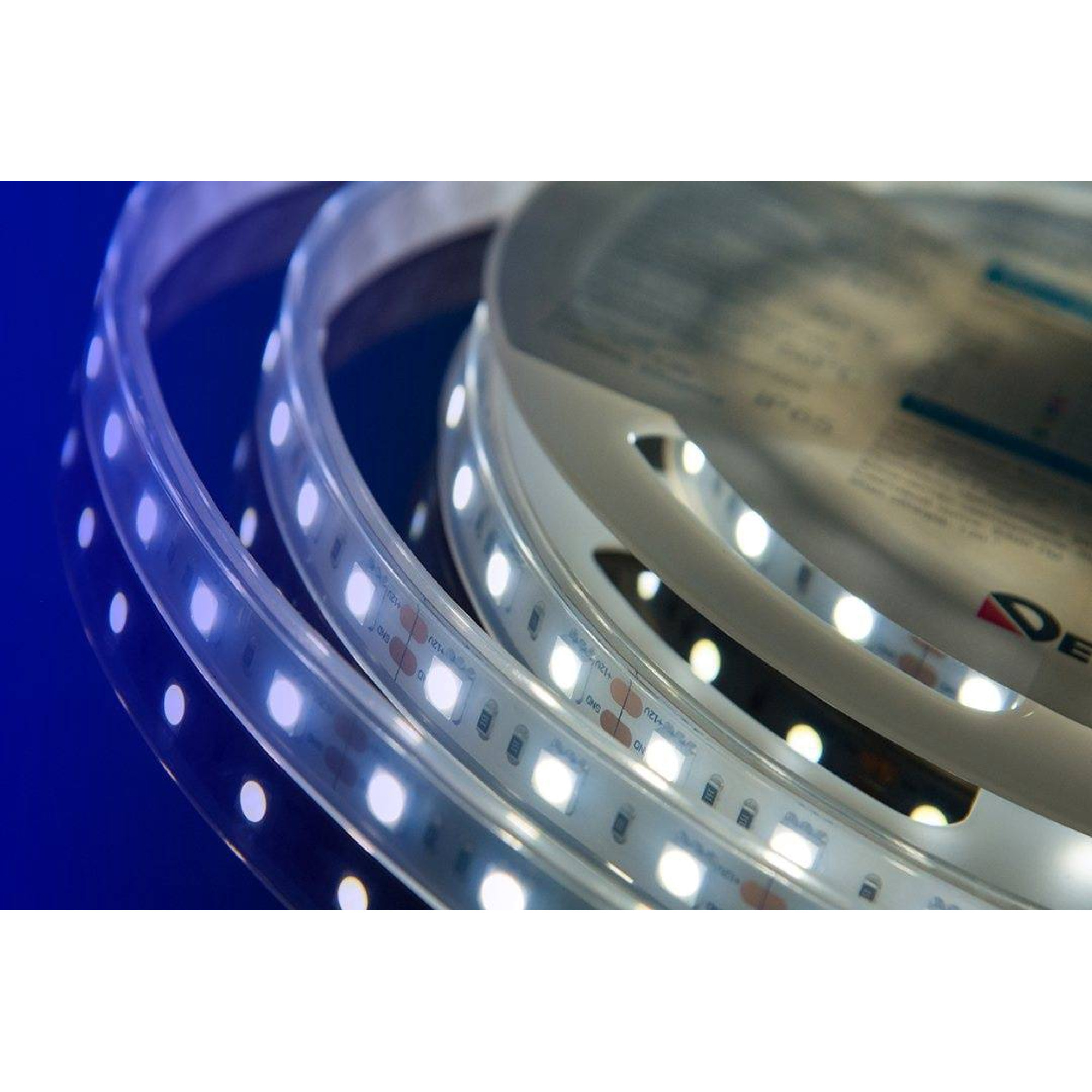 Лента светодиодная LUX5050 60LED/м 14,4Вт/м 12В IP65 Цвет:Холодный белый (6000K) (1метр) SWG