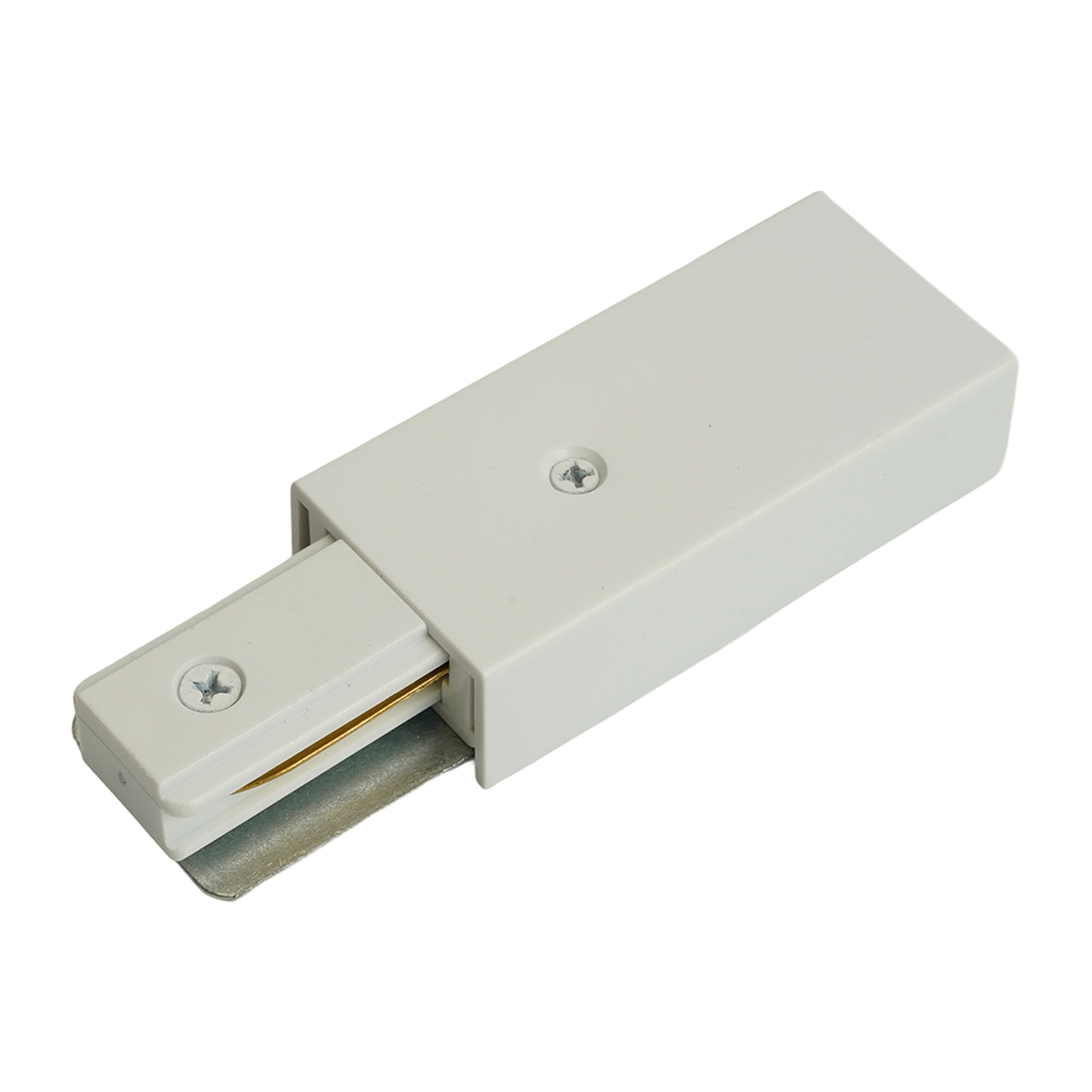 Cоединитель - коннектор для шинопровода, белый, LD1022 Feron