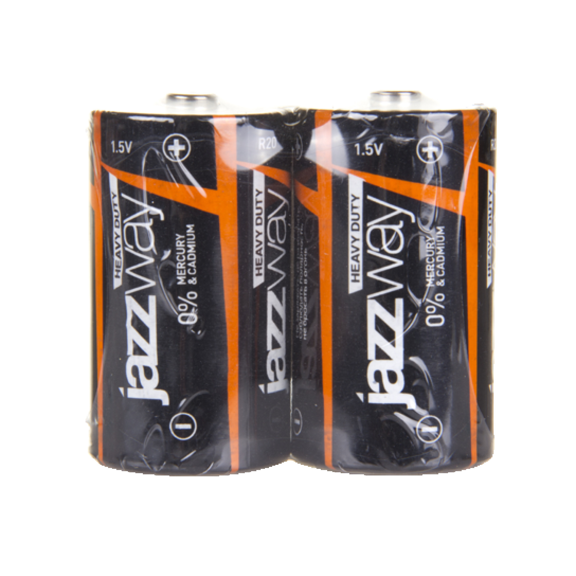 Батарейка солевая R20 JAZZway Heavy Duty - 1шт.