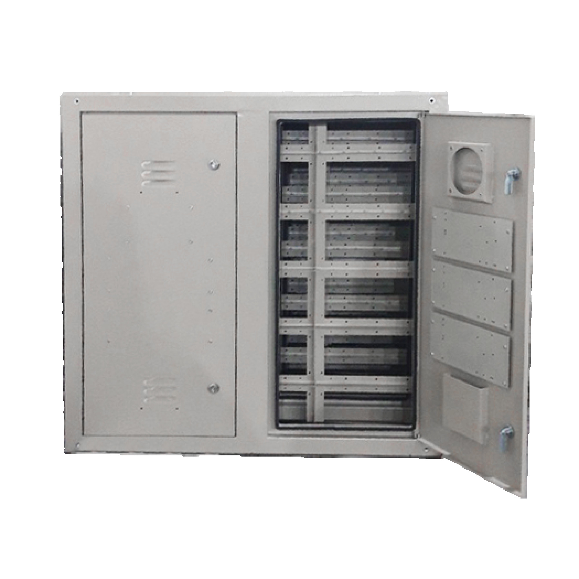 Кабинет металлический уличный тыловой (2 двери) 960*960