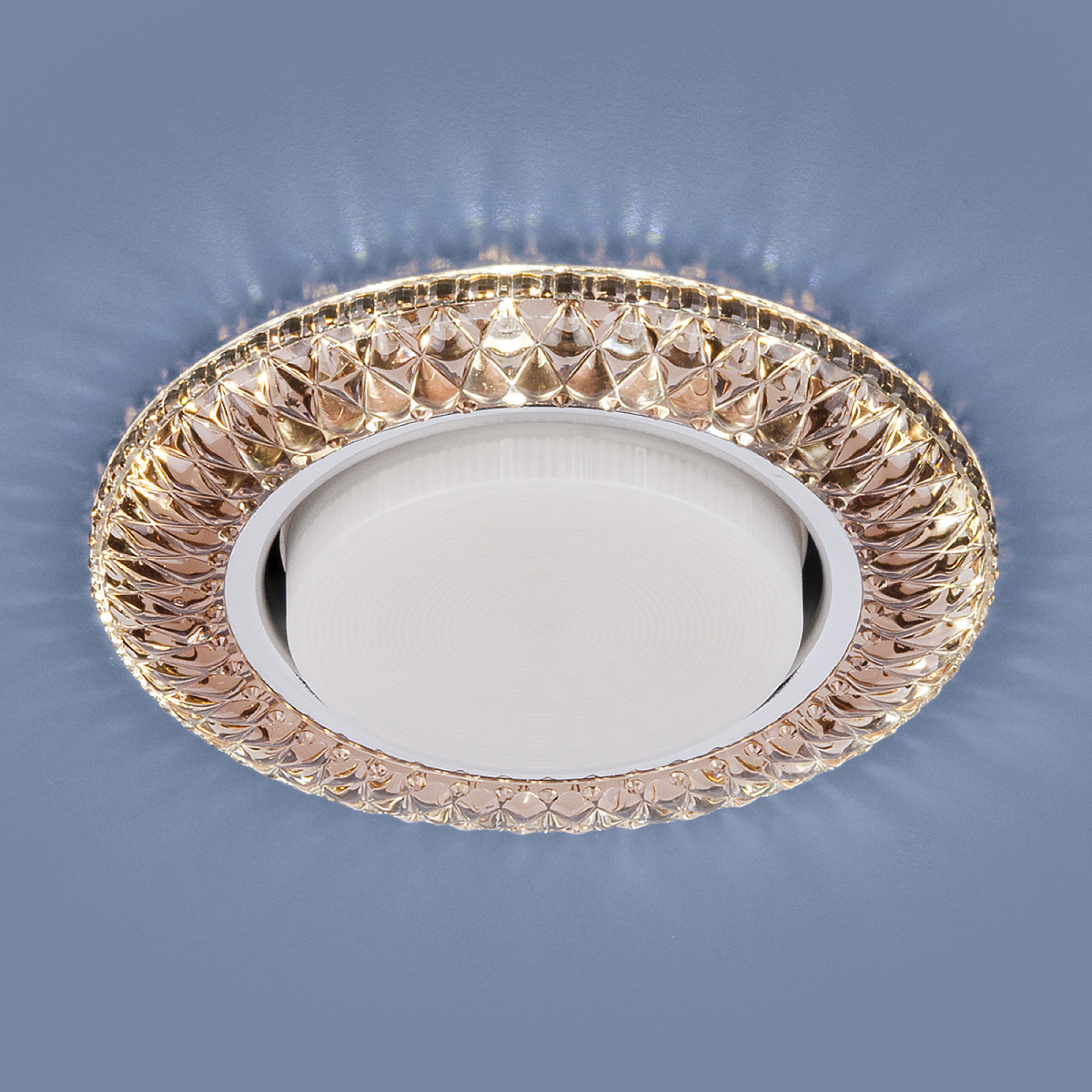 Светильник встраиваемый с подсветкой 3020 GX53 тонированный Elektrostandard (распродажа)