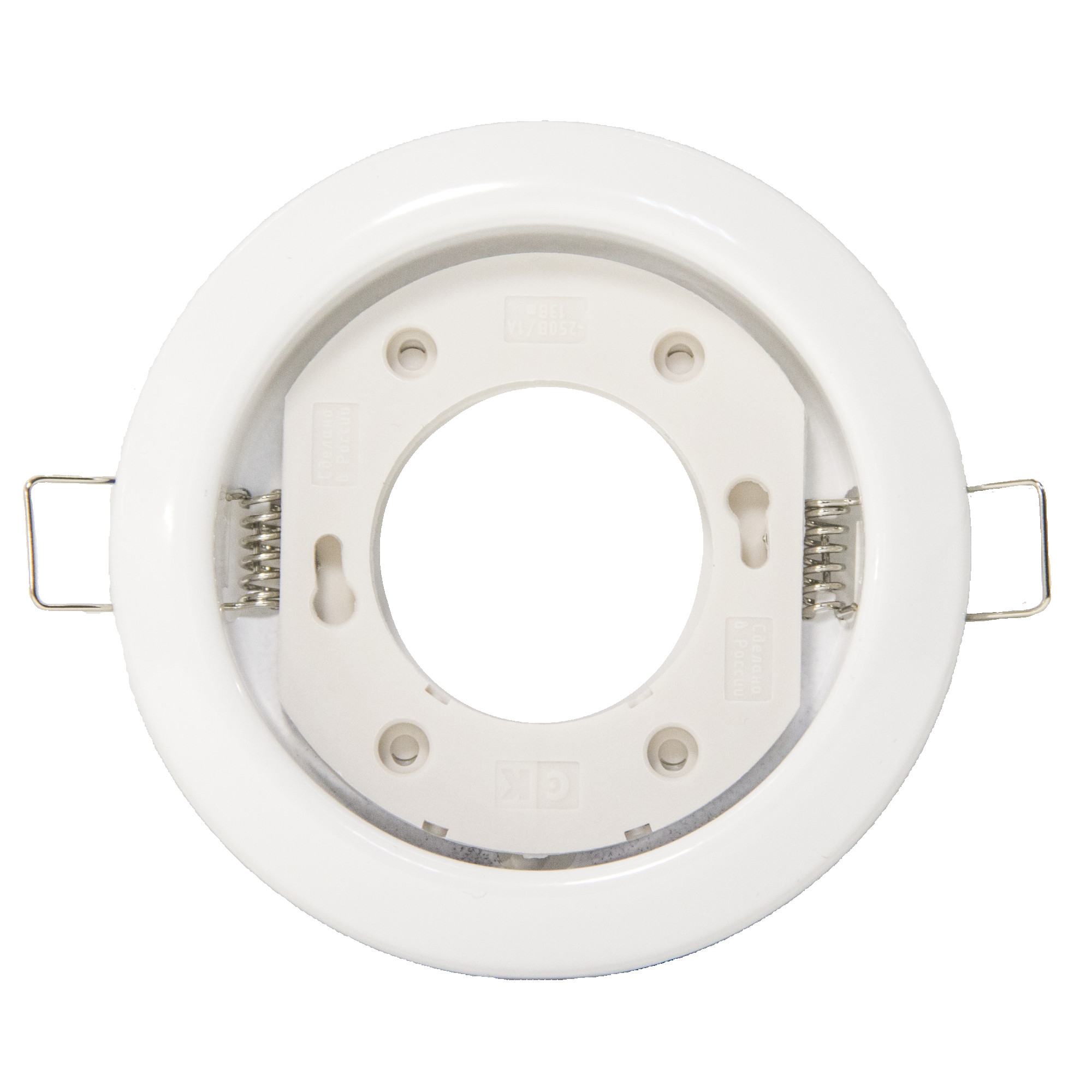 Светильник встраиваемый GX53 U белый (85шт в коробке) Н - 1 штука