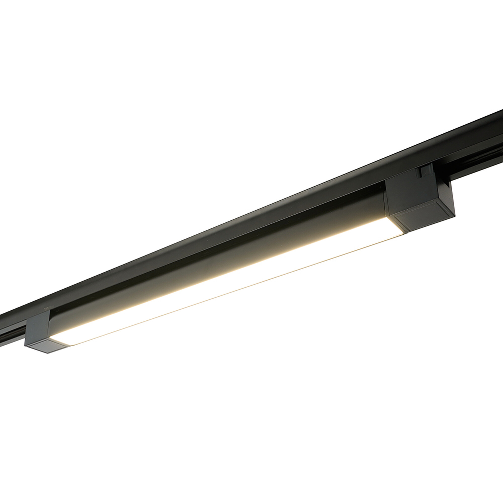 Светодиодный светильник AL232 трековый однофазный на шинопровод 30W 4000K 120 градусов черный Feron