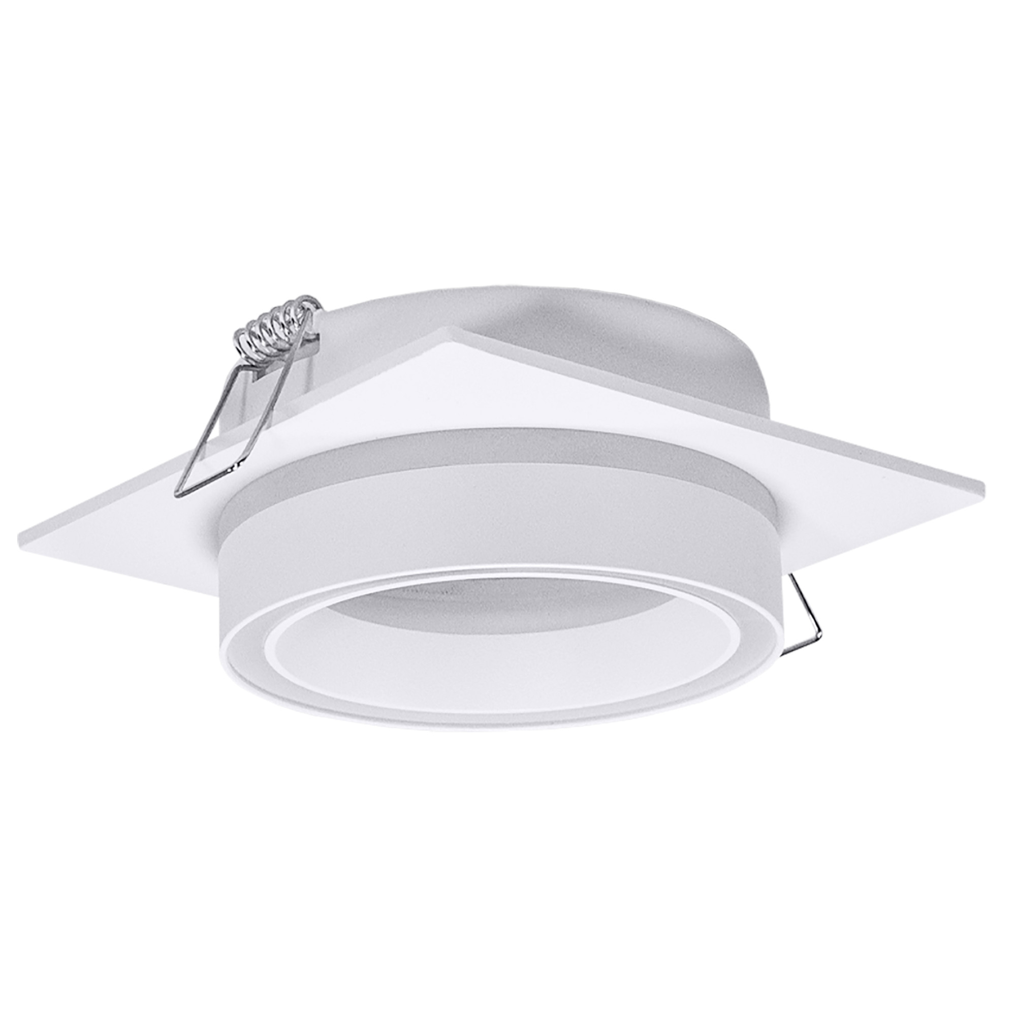 Светильник встраиваемый GX53 с акрилом квадрат 010203 Белый SignImpress