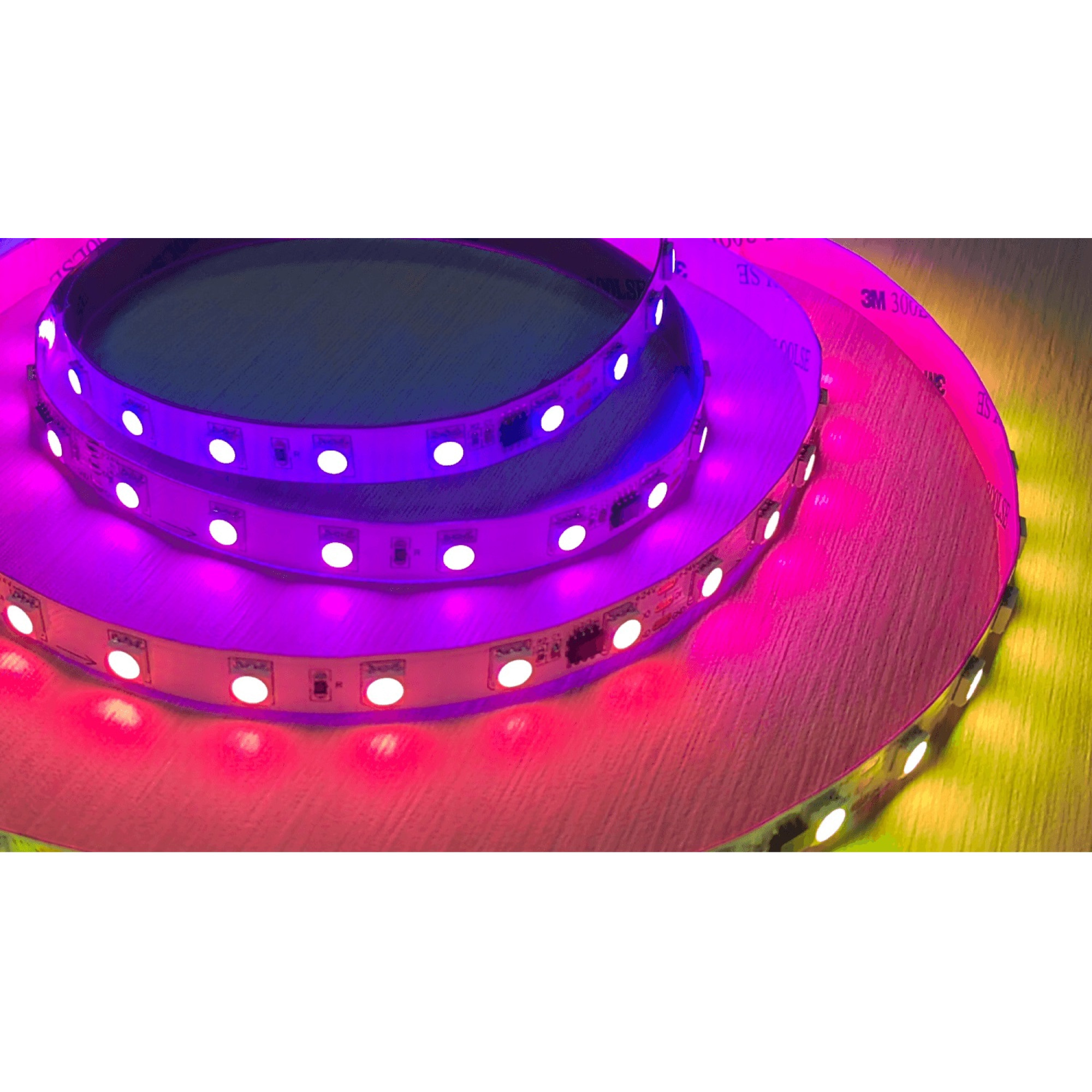 Лента светодиодная ПРО 5050, 60 LED/м, 14,4 Вт/м, 24В, IP20, Цвет: RGB SPI (1м.) SWG 