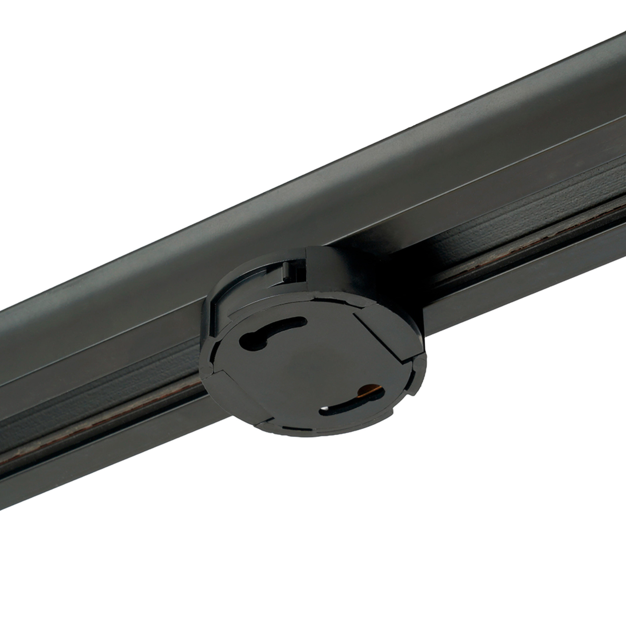 Светильник AL135 трековый однофазный на шинопровод под лампу GX53, черный Feron