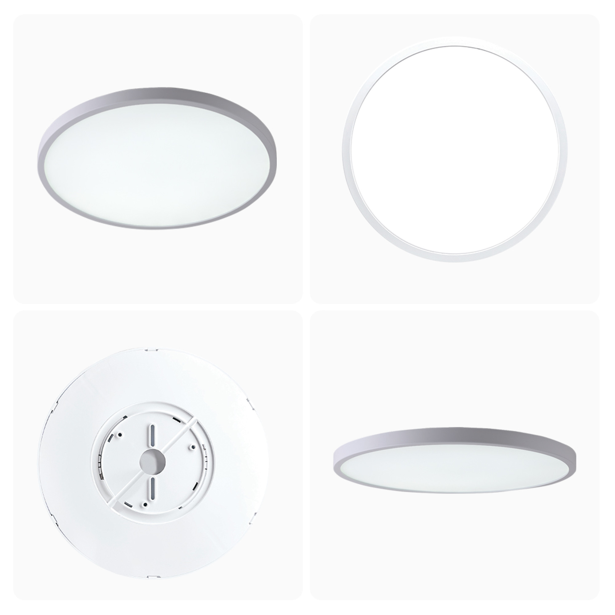 Светильник светодиодный накладной, SPIN, 28Вт, 230В/50Гц, 2800лм, 4000К, ø300х25, круг,белый Apeyron