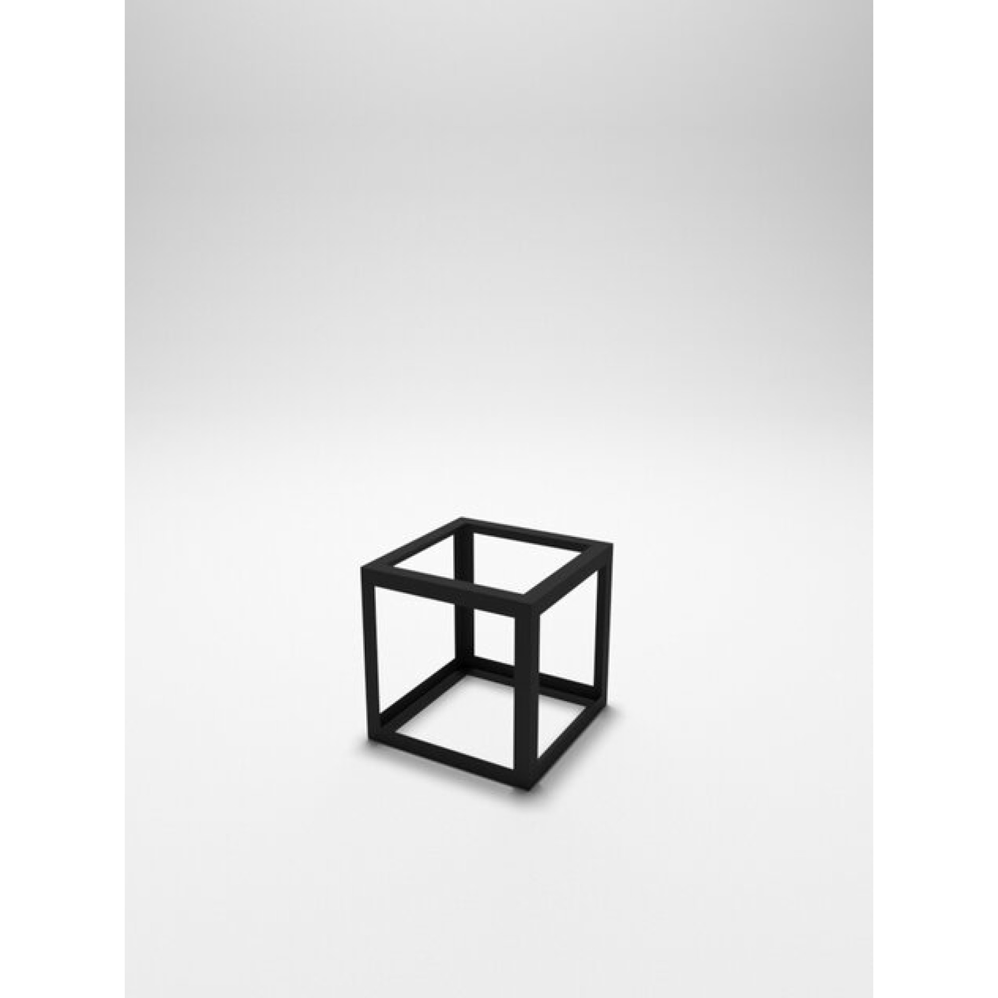 Фермы металлические Line 22*22*22cm, цвет черный, SignImpress