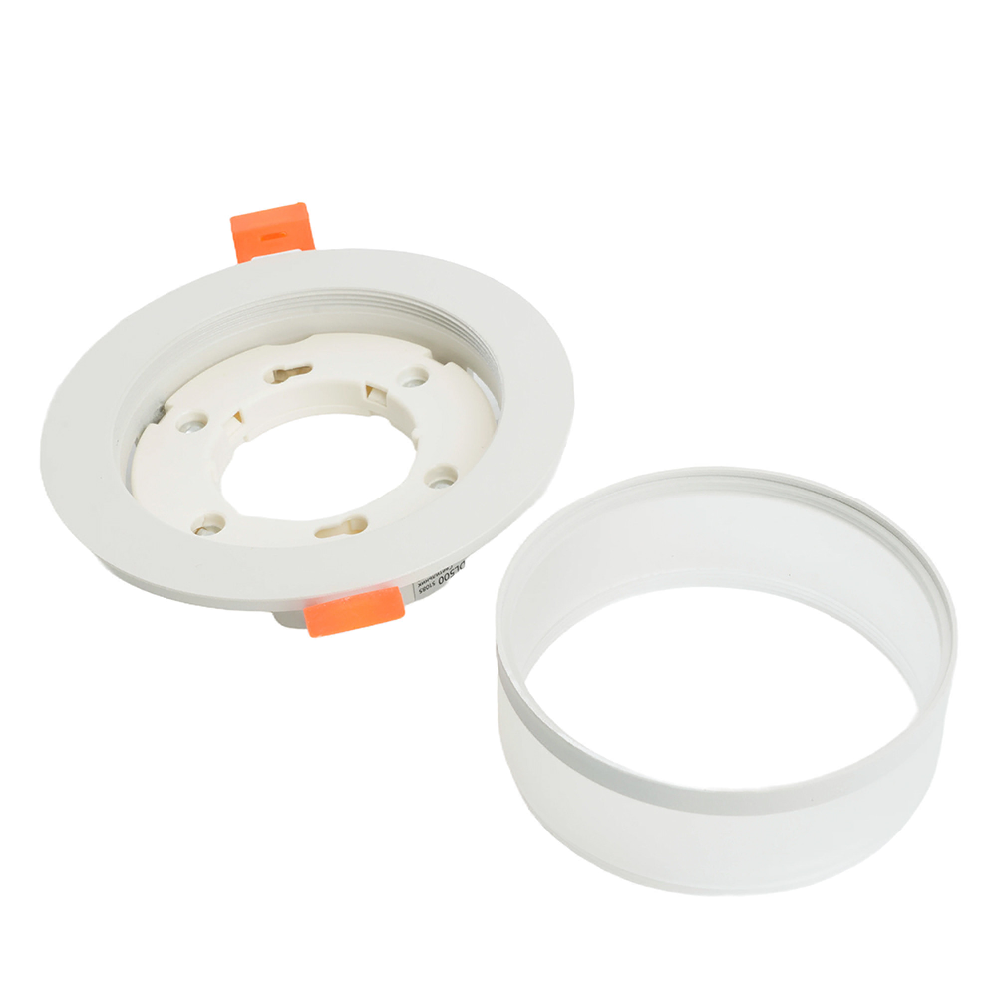 Светильник встраиваемый DL500 потолочный GX53 белый круг Feron