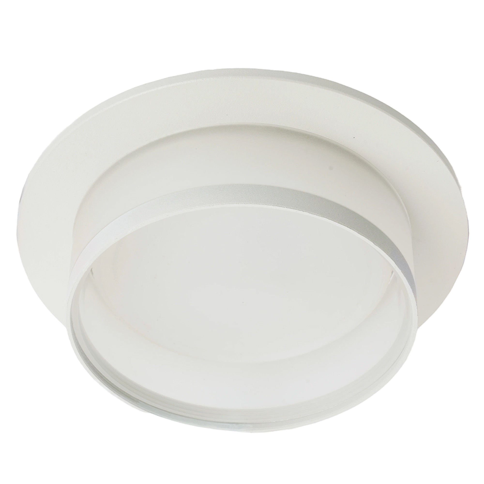 Светильник встраиваемый DL500 потолочный GX53 белый круг Feron