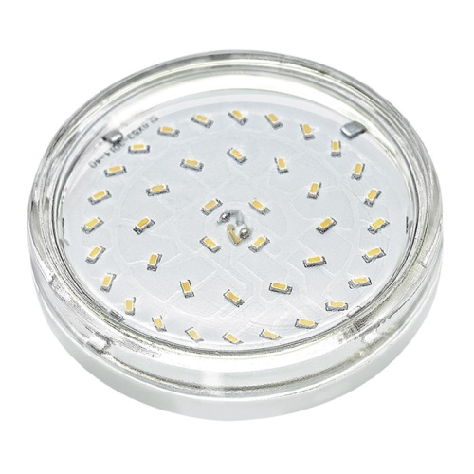 Лампа светодиодная PLED-ECO-GX53  6w  5000K CLEAR  Jazzway  