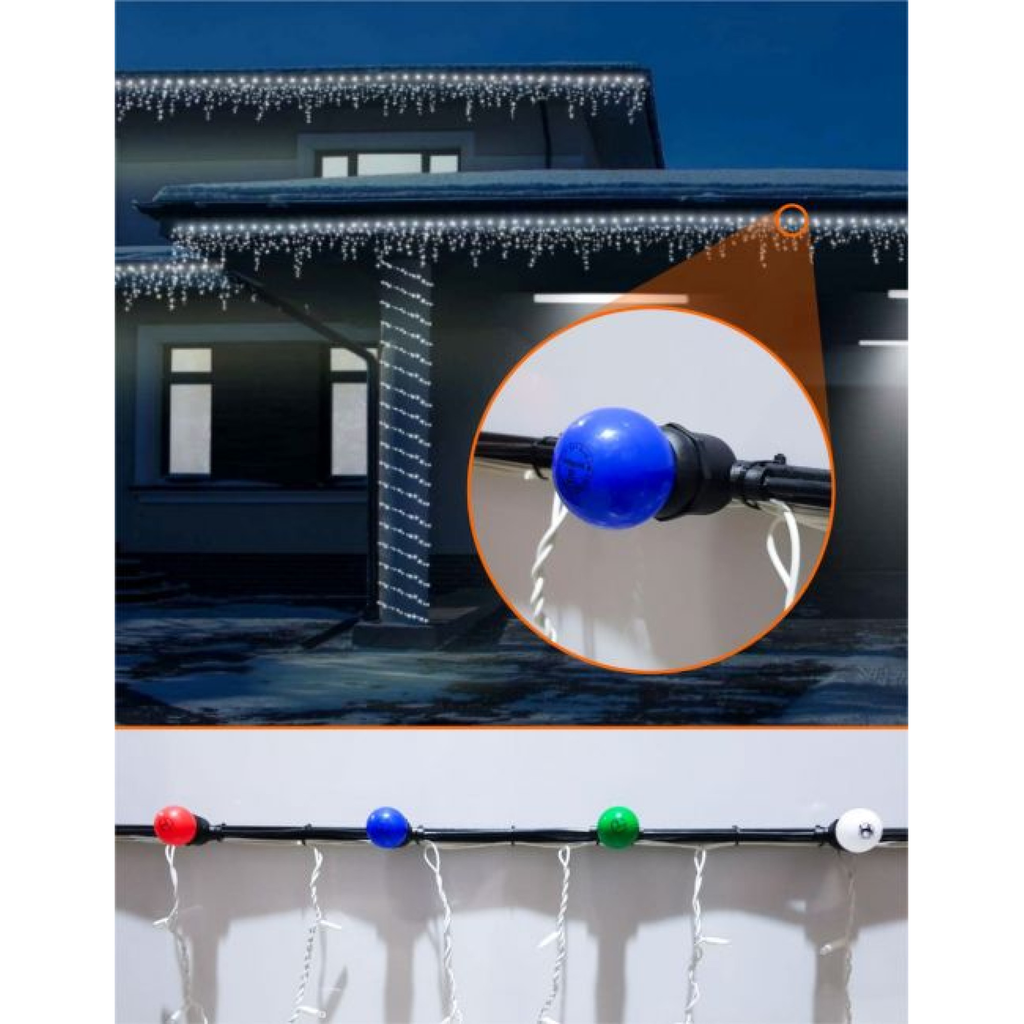 Белт-Лайт накладной шаг 40см.(восьмигранный патрон)