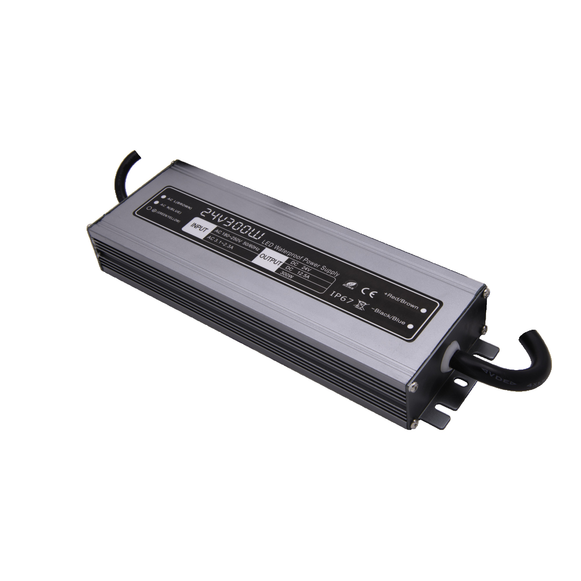 Блок питания MINI Al TPW, 300 W Влагозащитный, 24 V SWG