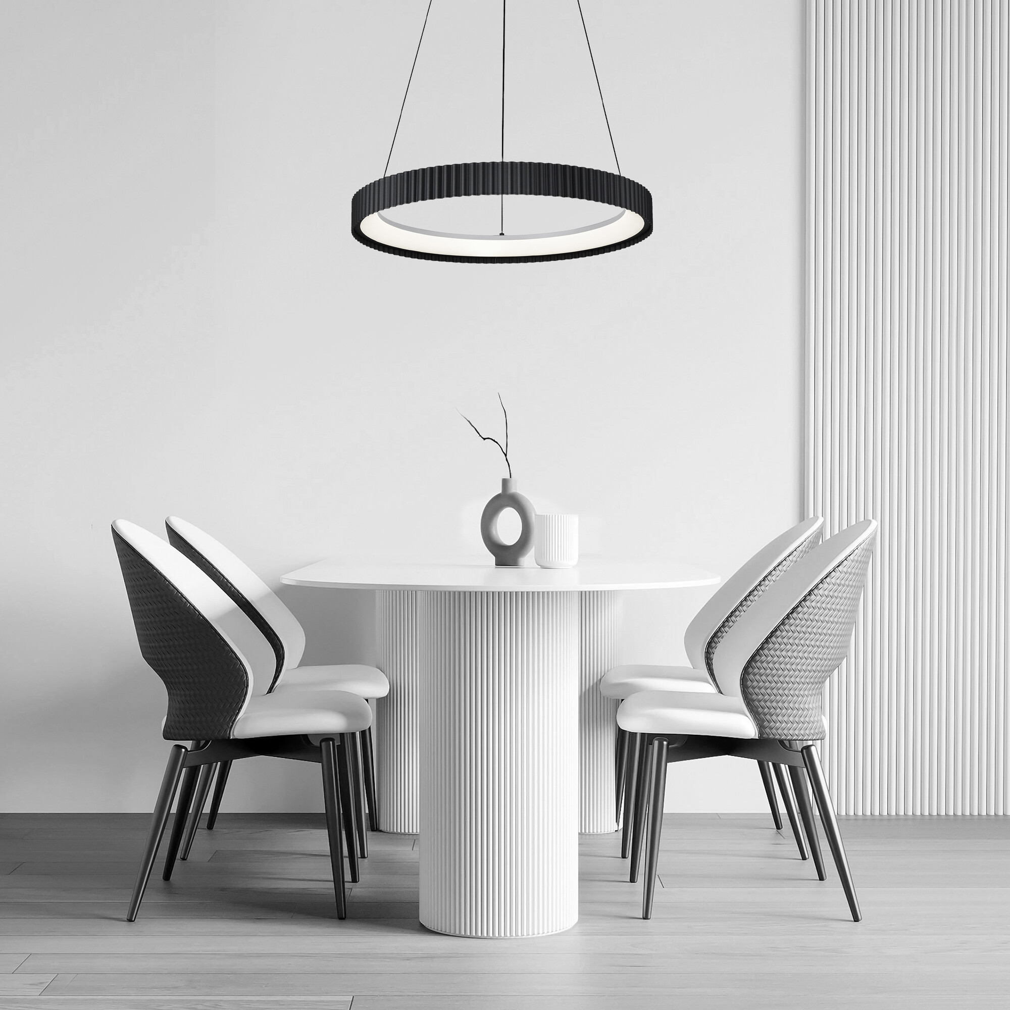 Светильник подвесной светодиодный 21 Вт 3840 Лм Чёрный Signimpress