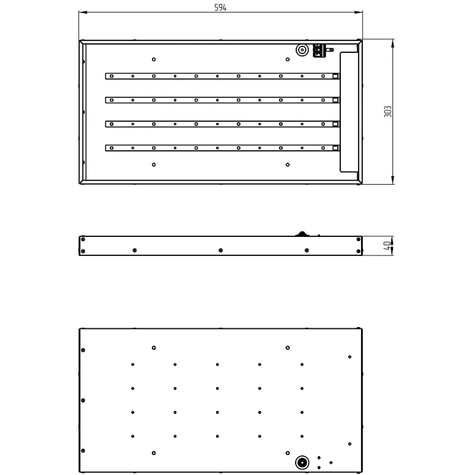 Светильник светодиодный ССВ 15-1600-Н50 (15 Вт, 1612 Лм, 2 кг) Ферекс