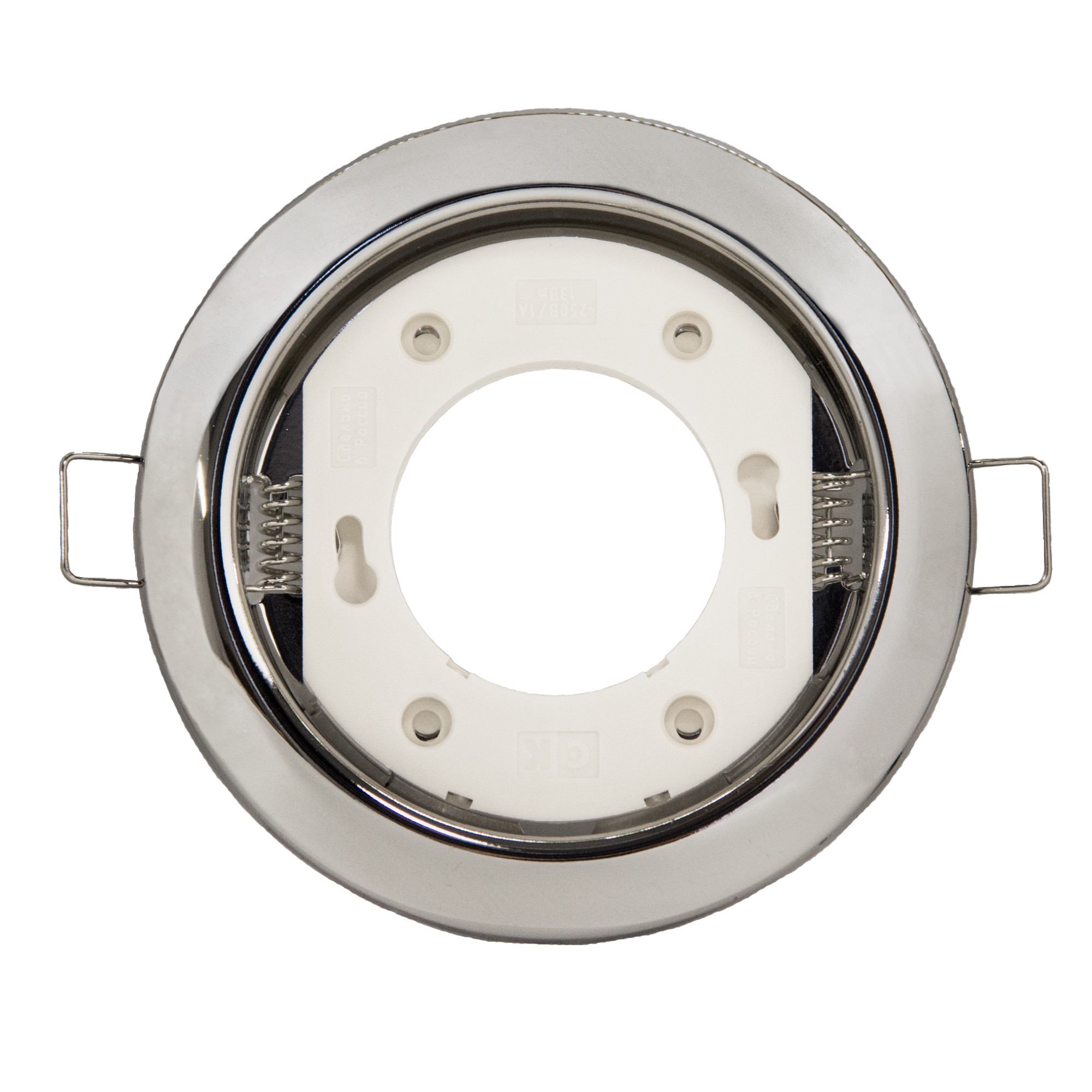 Светильник встраиваемый GX53 U хром (85шт в коробке) - 1 штука