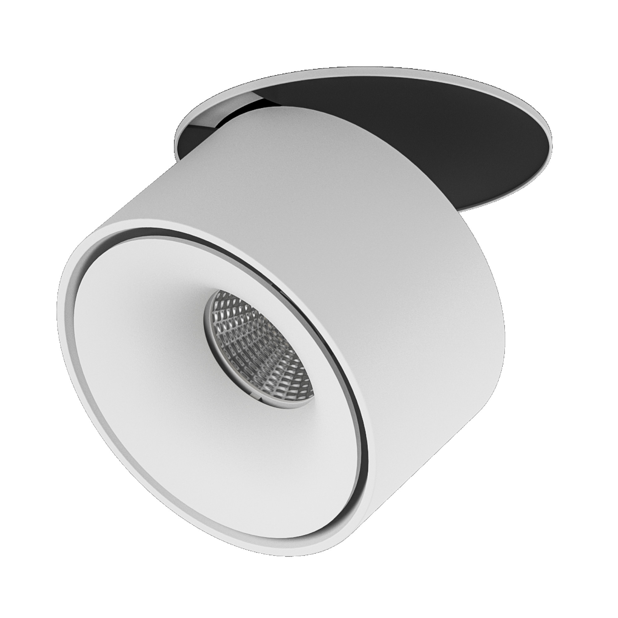 Светильник встраиваемый наклонно-поворотный LK, Белый, 15Вт, IP20, 3000К SWG