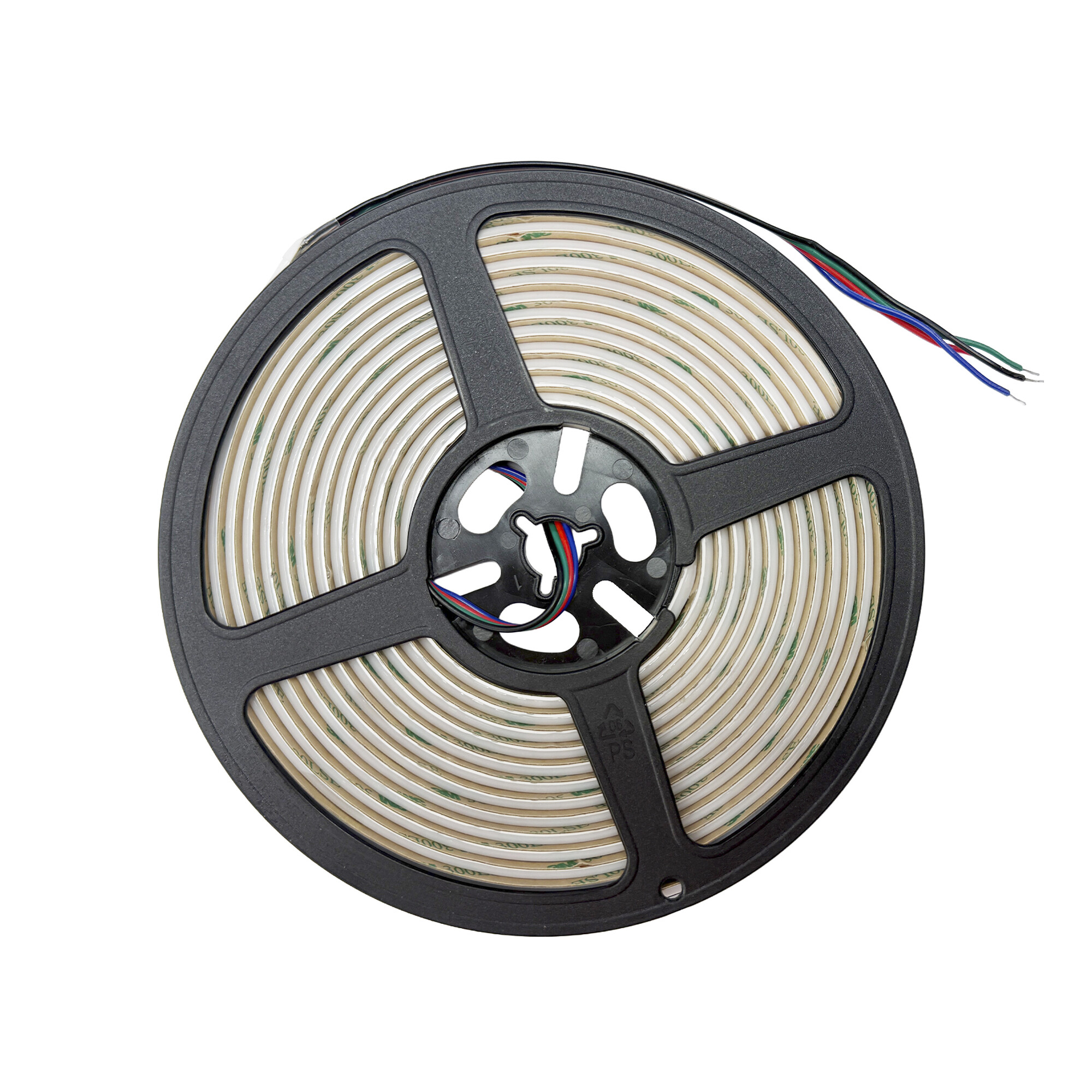 Лента светодиодная ПРО FCOB 24В 648д/м 16Вт/м Цветная (RGB) IP20 5м SignImpress