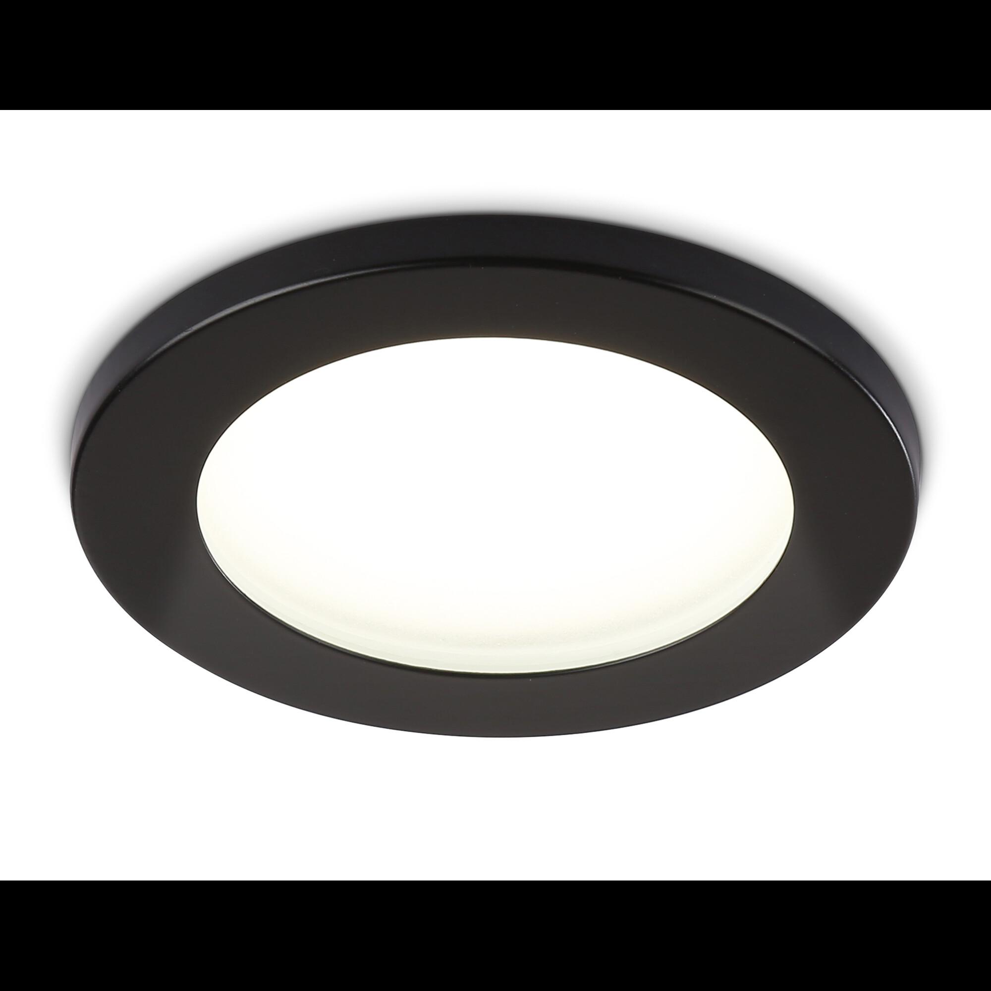 Светильник встраиваемый TN6632 BK черный IP44 GX53 D100*60 Ambrella light