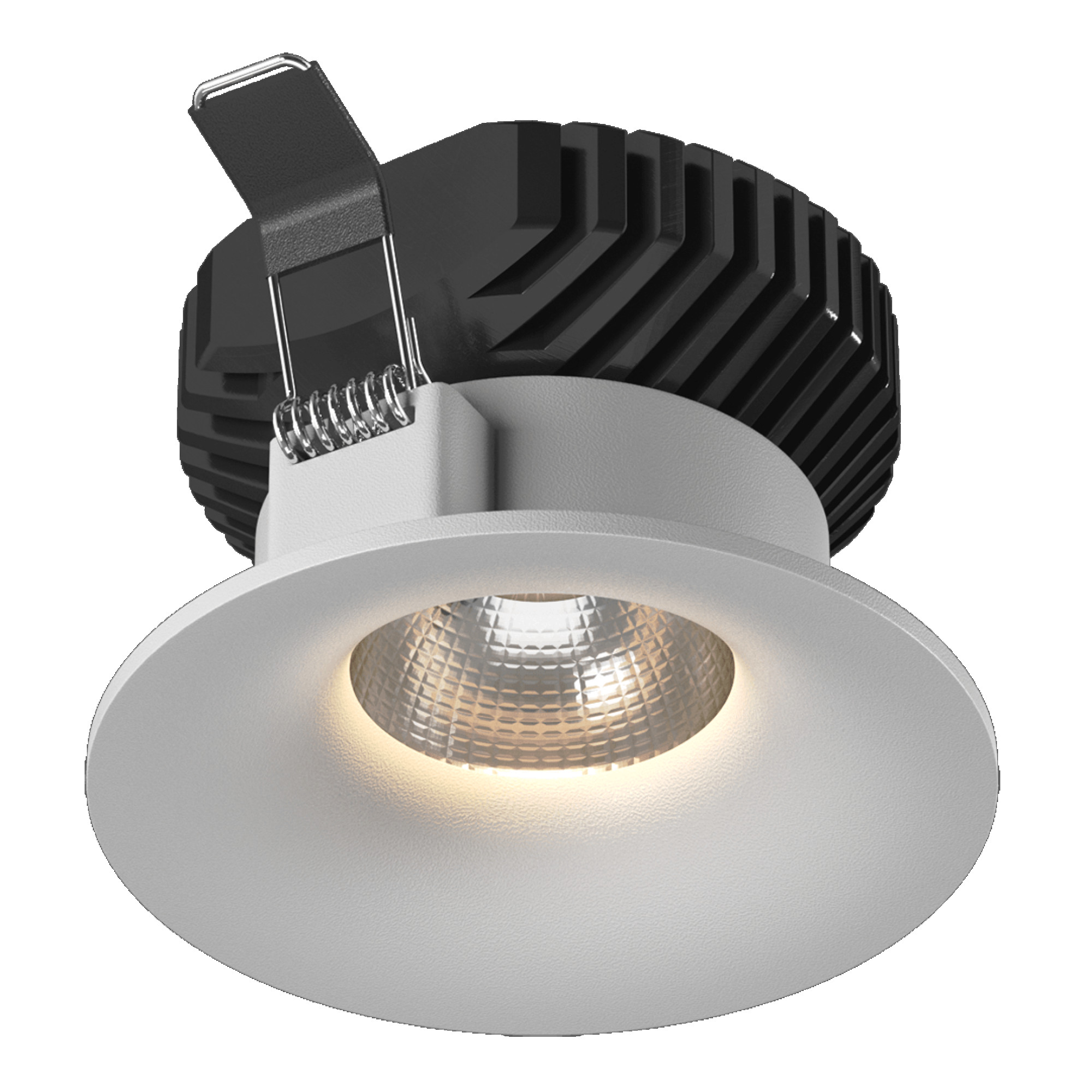 Корпус светильника встраиваемый круг COMBO 4, белый, IP20 круглый SWG