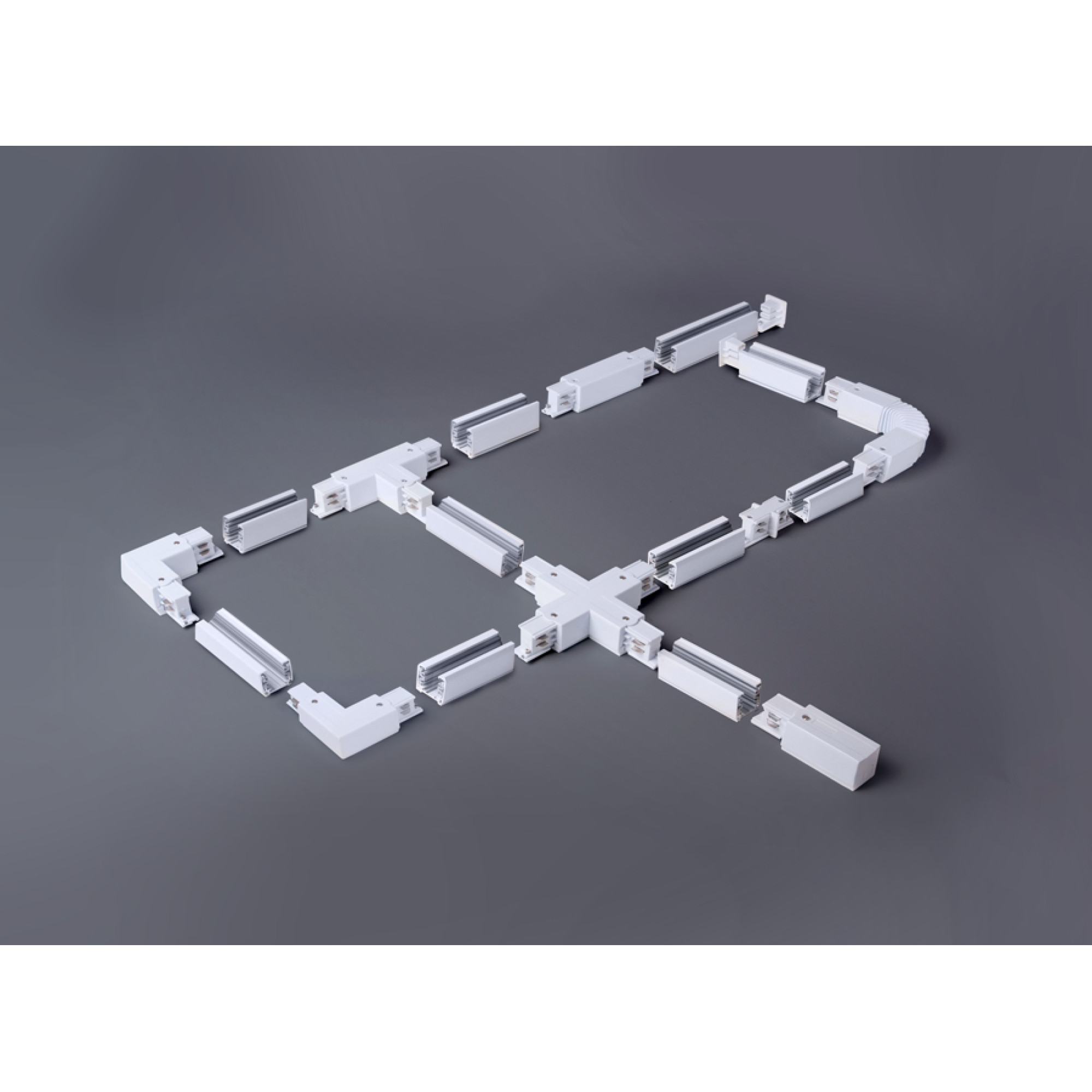 Коннектор гибкий для трехфазного шинопровода (белый) TRC-1-3-FLEX-WH Elektrostandard