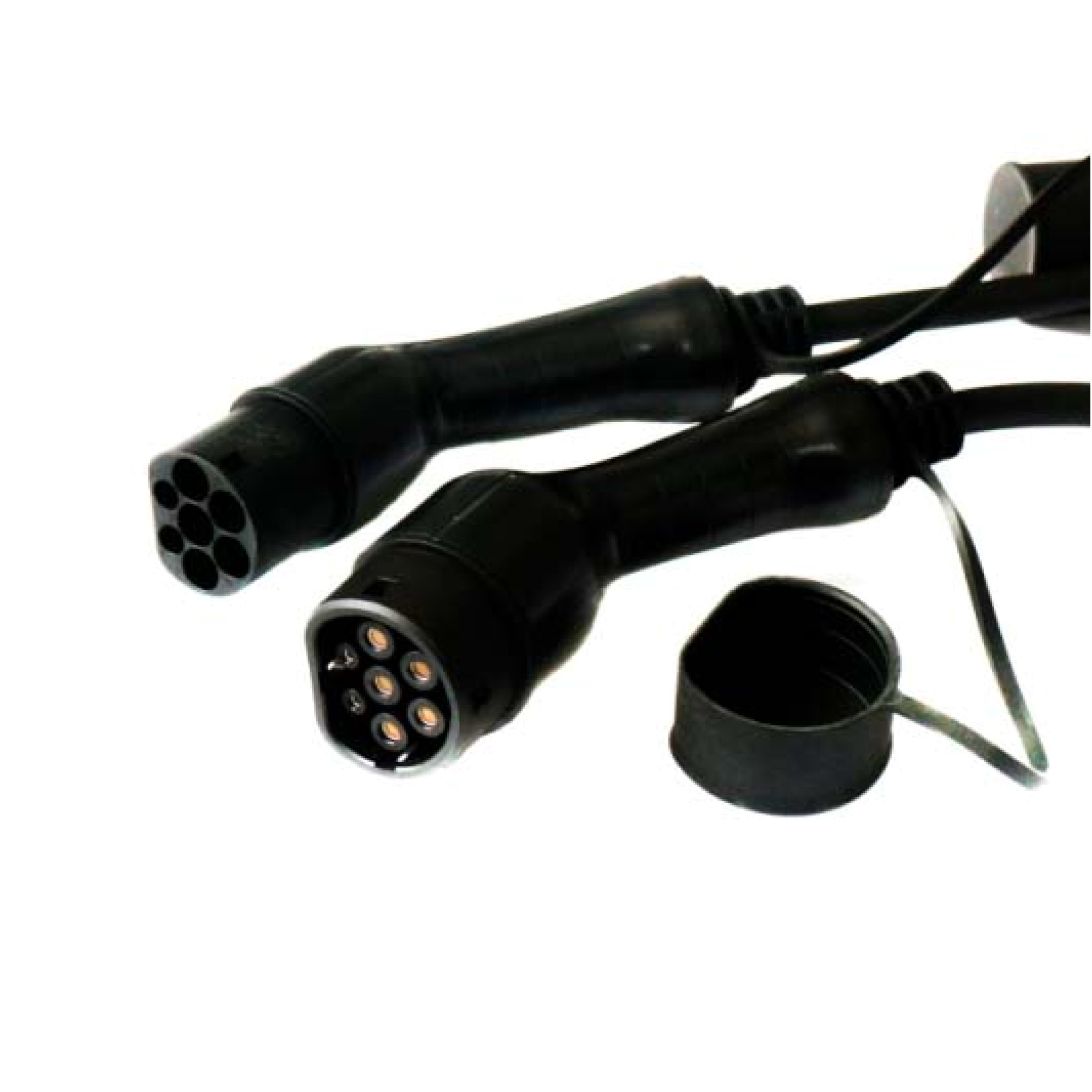 Кабель зарядный Т2-Т2 3Рh 16А 11кВт/ч 5м чёрный