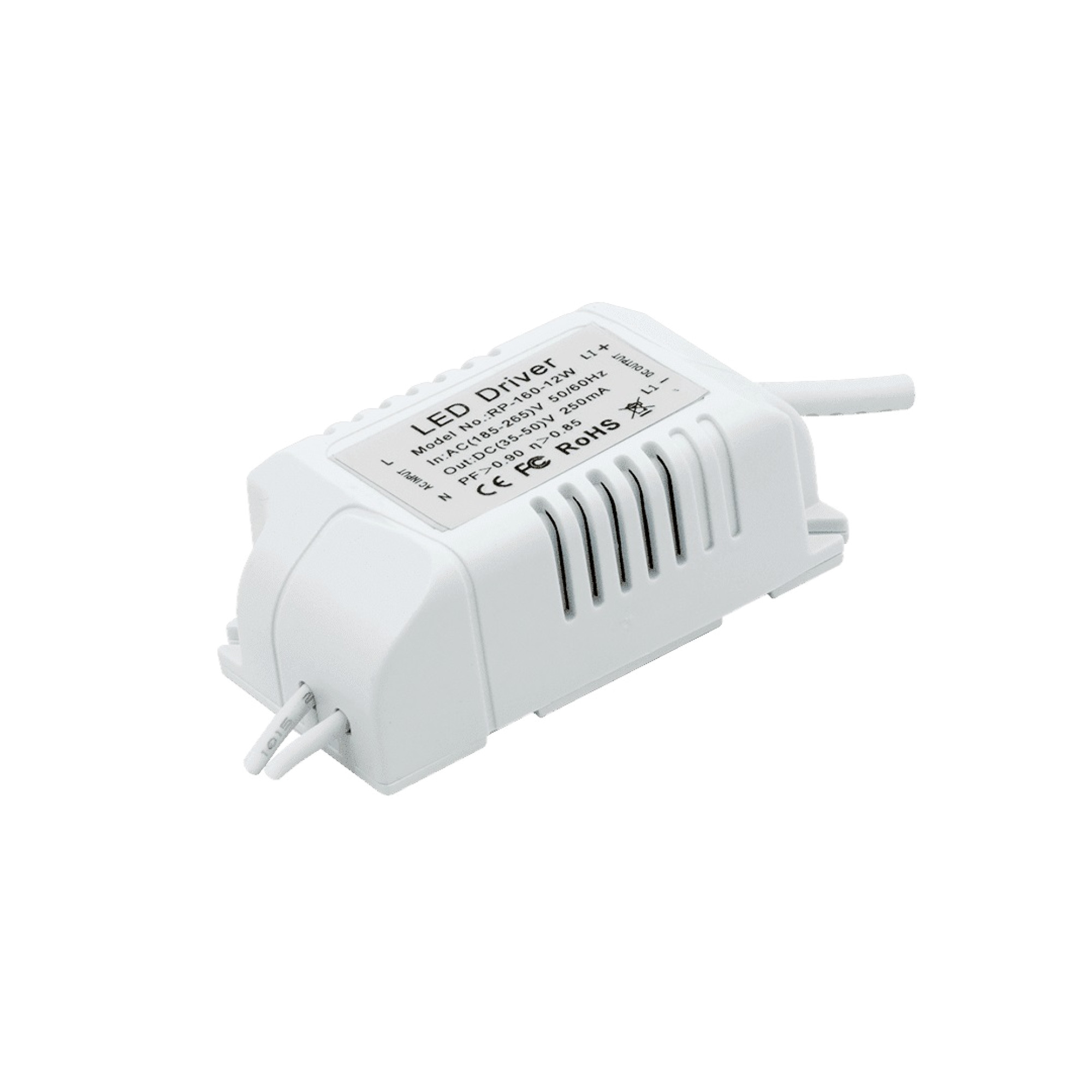 Светильник встраиваемый круг Сталь/Стекло, Нейтральный (4000-4500) 12Вт, IP20 SWG