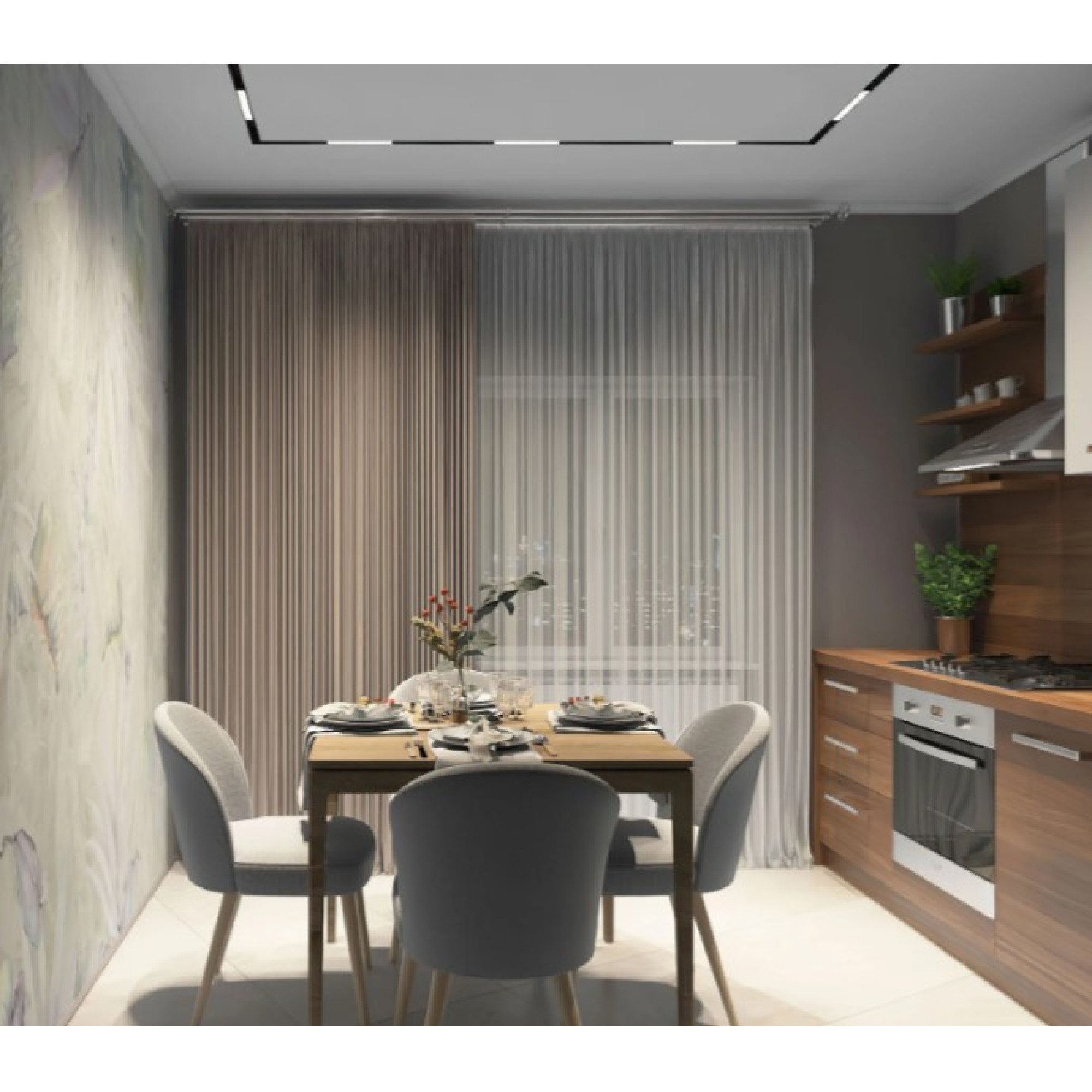 Трековый светильник DK8003-BK Denkirs