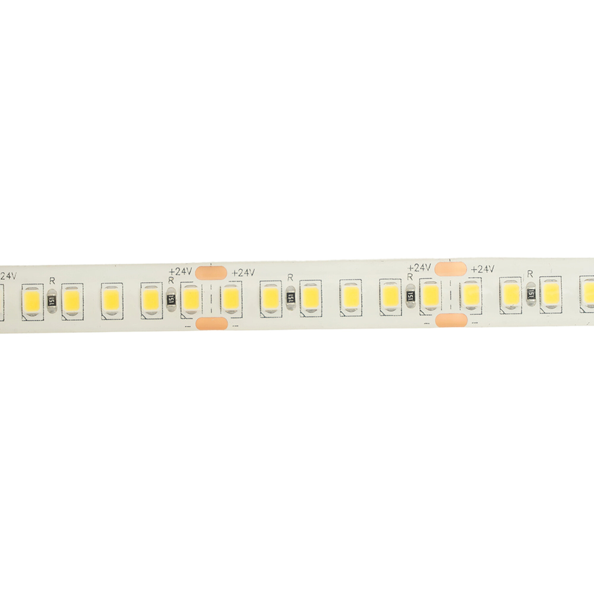 Лента светодиодная 180SMD(2835)/м 16Вт/м 24V 5000*10*2.3мм 3000К IP65, LS512 FERON
