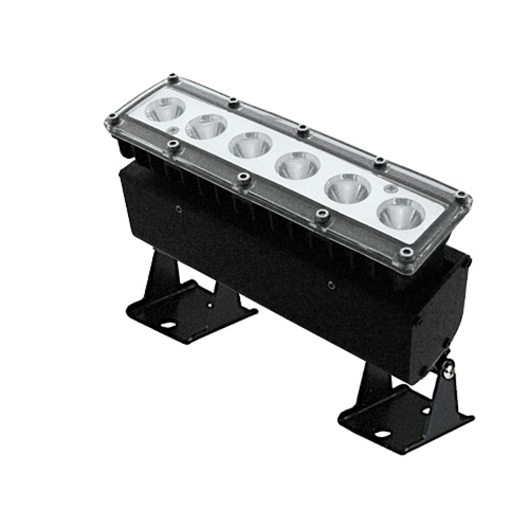 Прожектор линейный архитектурный 16см FL116-G 6Вт 220В зеленый