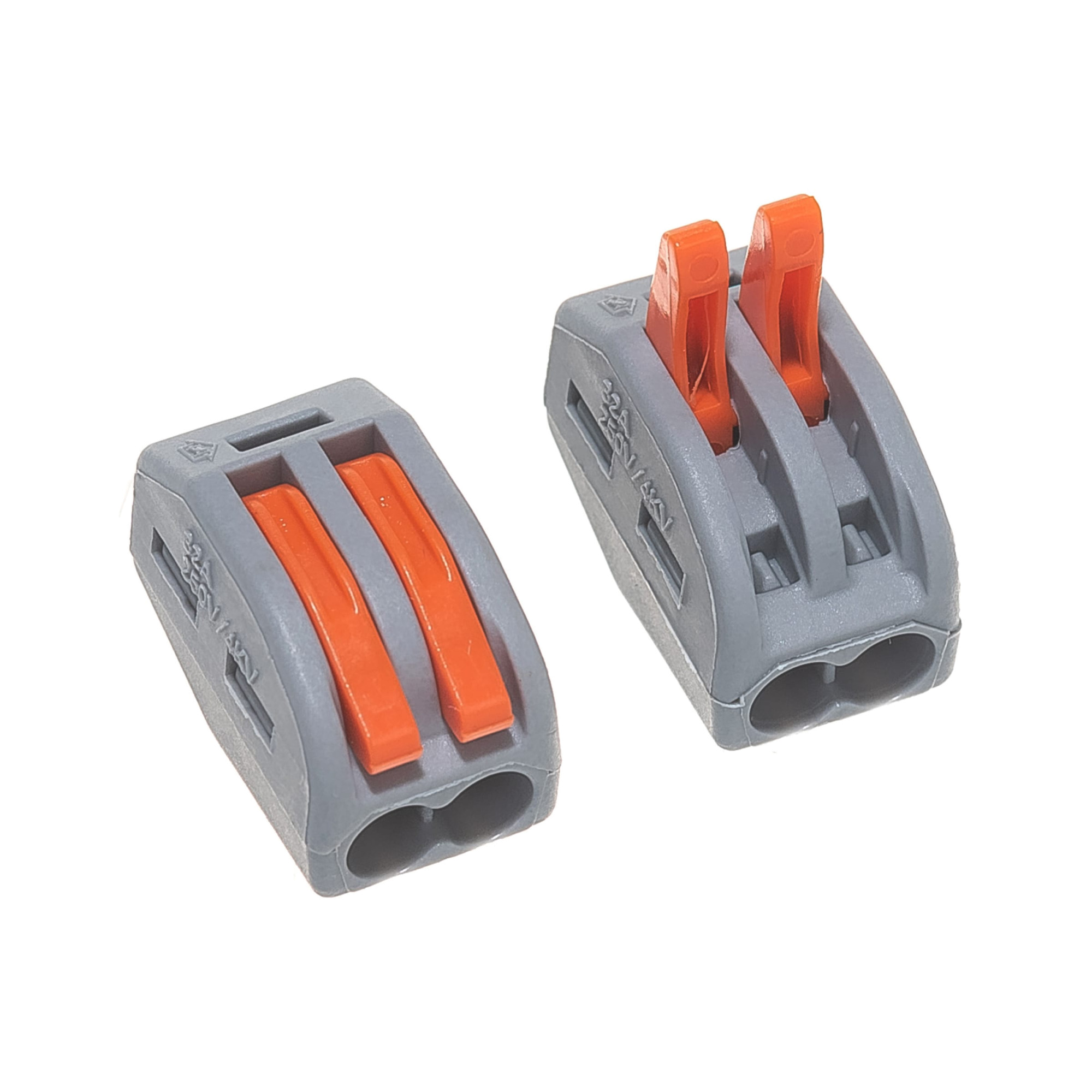 Клеммы строительно-монтажные 2-проводные LD222-412 (DIY упаковка 5 шт) Feron