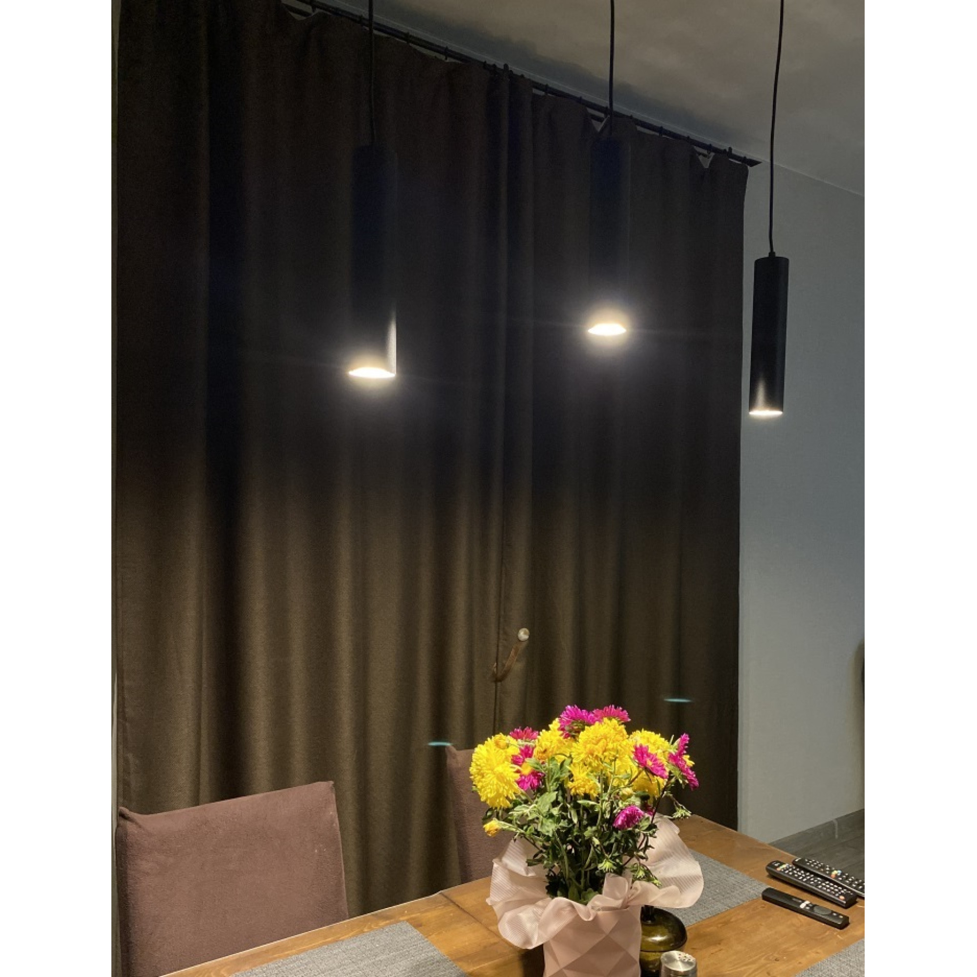 Подвесной светильник P51A.D55.черный L250