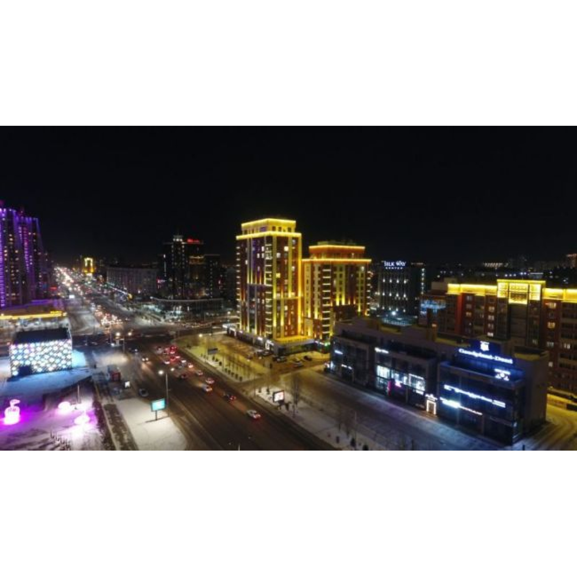 Прожектор линейный архитектурный WLN DMX 24В 36Вт RGB 10*60˚1m SignImpress