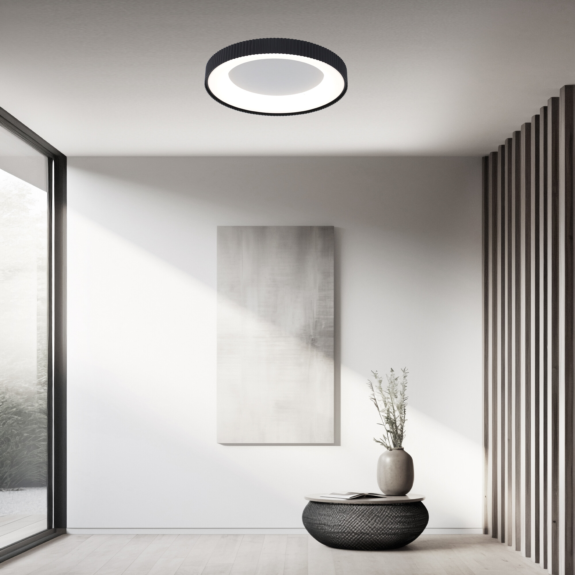 Светильник накладной светодиодный 40 Вт 7200 Лм Чёрный Signimpress