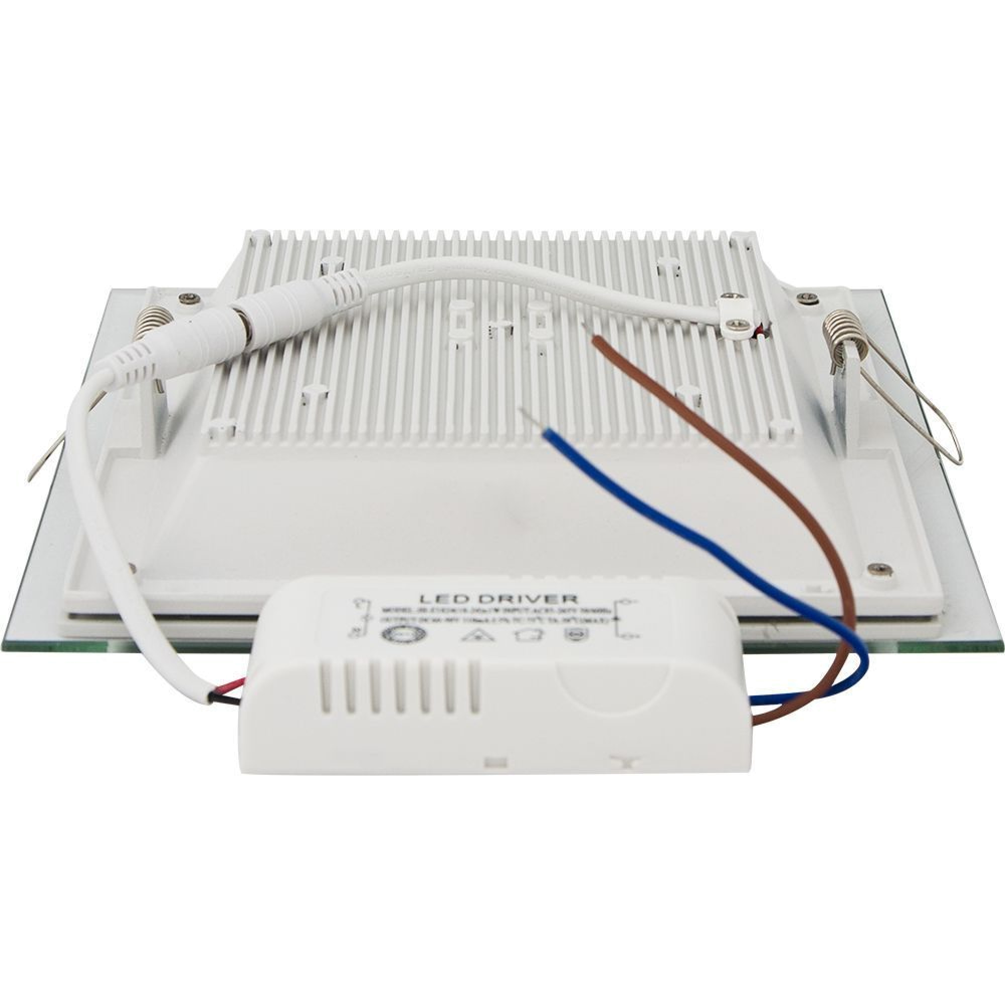 Светильник встраиваемый квадрат AL2111 12W 960Lm 4000K белый Feron