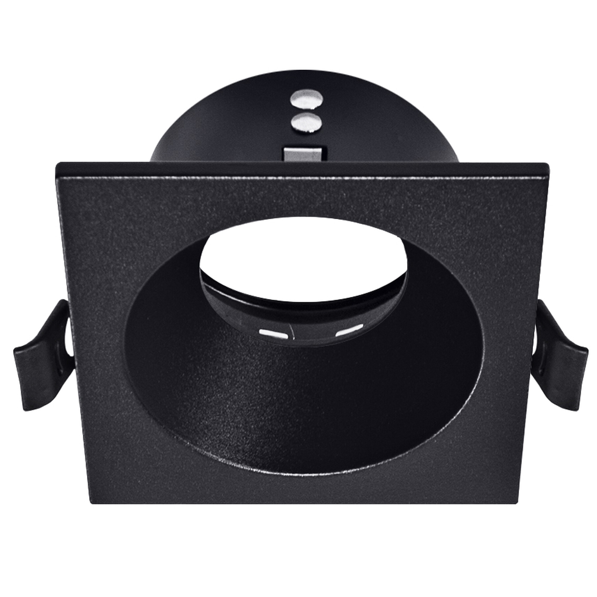 Светильник встраиваемый GU5.3 (MR16) квадрат 47554 Чёрный SignImpress