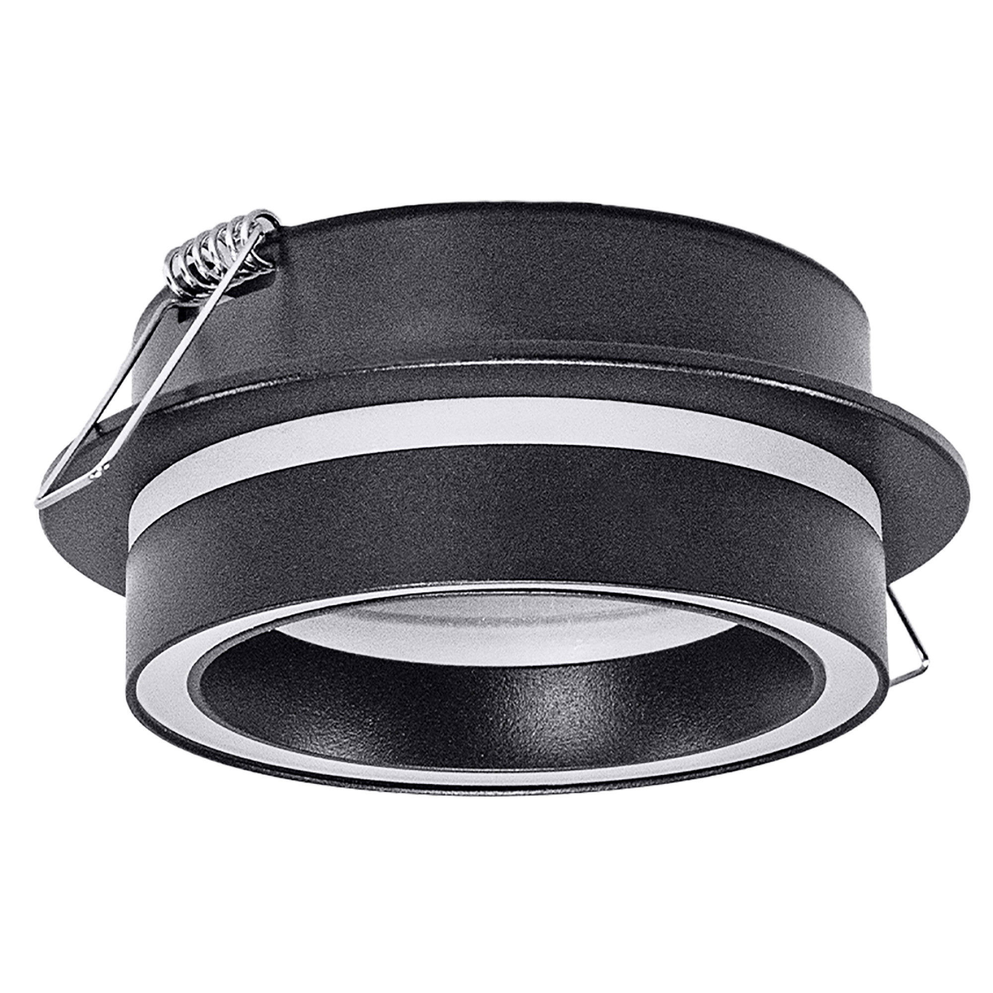 Светильник встраиваемый GX53 с акрилом круг 010202 Чёрный SignImpress