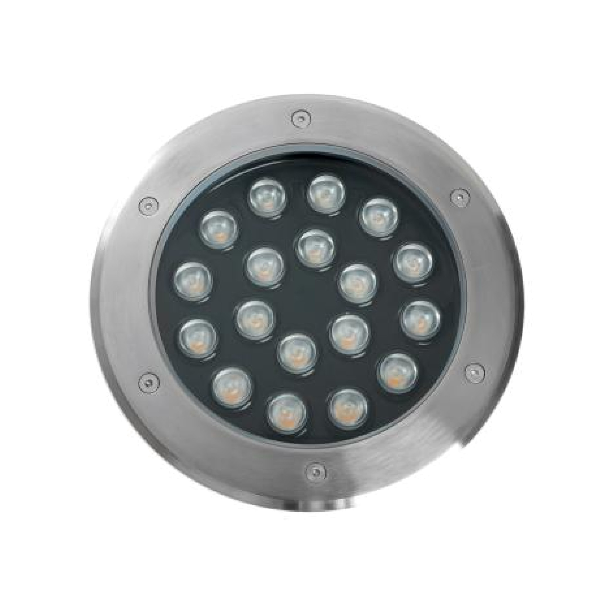 Светодиодный светильник тротуарный (грунтовый) SP2804, 20W, AC12V, низковольтный, 4000K, металл Fero