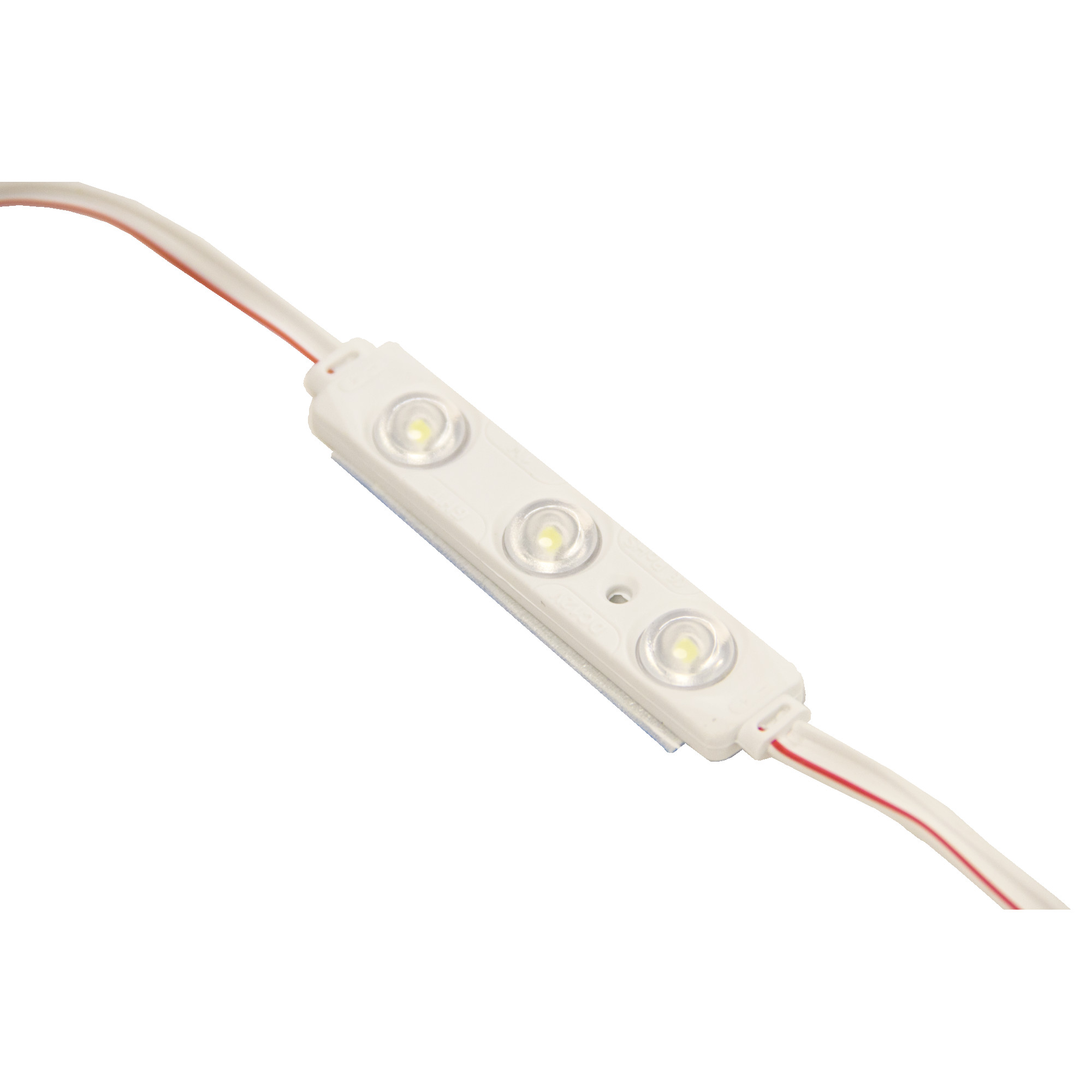 Модуль светодиодный 3 SMD 2835 1Вт 100Лм 10000К (с линзой 160) -1шт. SignImpress