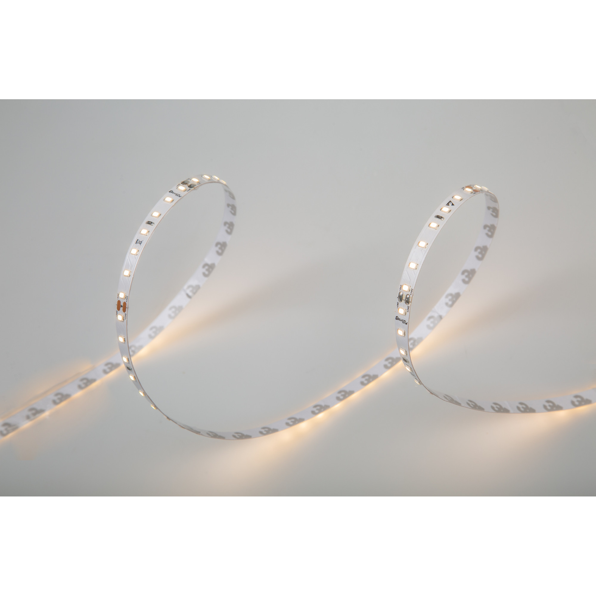 Лента светодиодная LUX, 2835, 98 LED/м, 10 Вт/м, 24В, IP33, Теплый белый (3000K) SWG