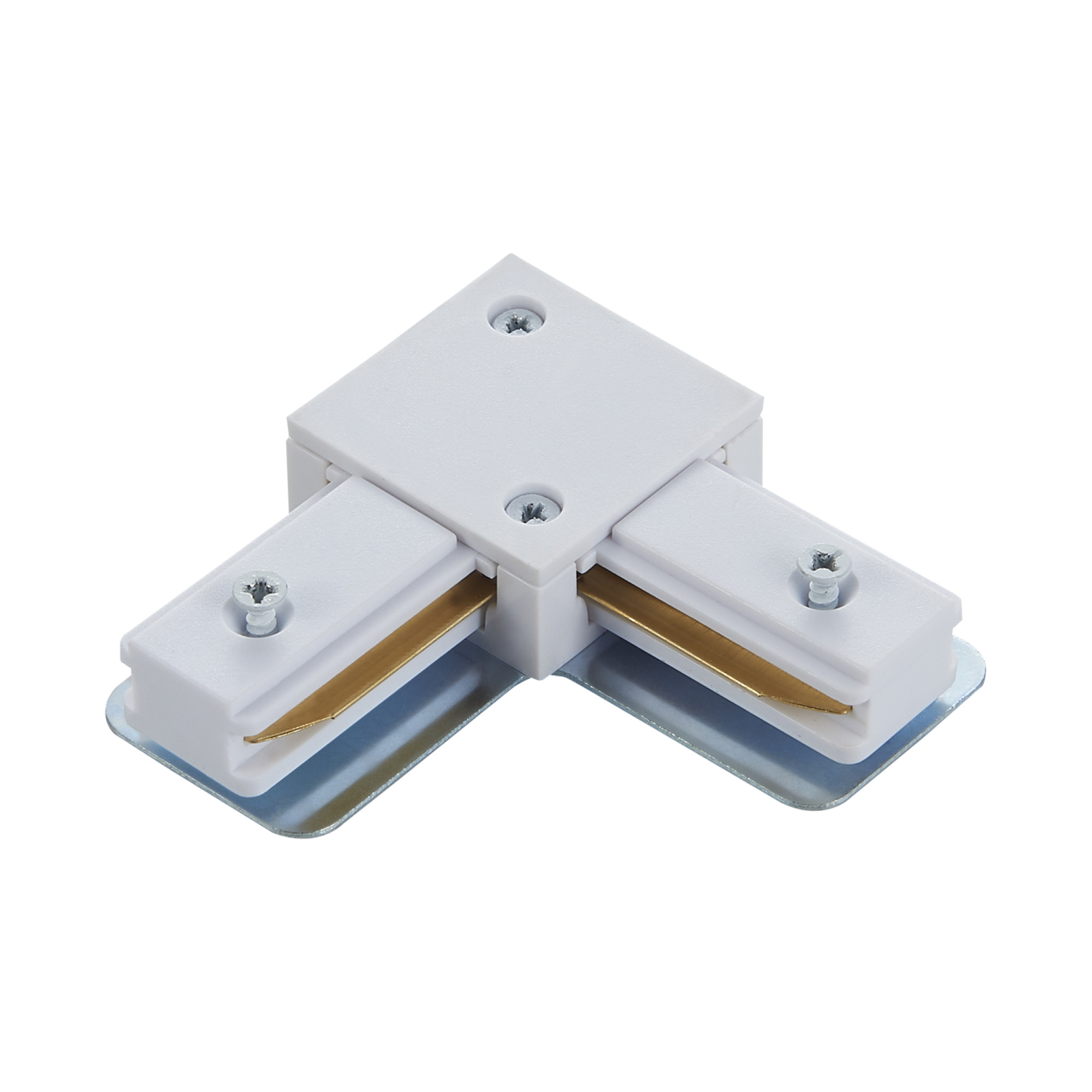 Коннектор L образный к шинопроводу однофазному Standard Белый SignImpress