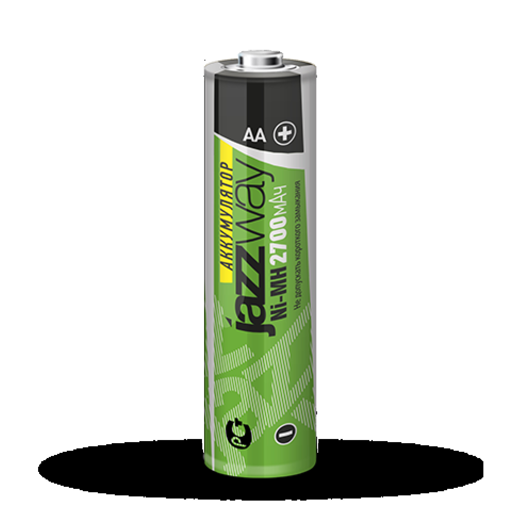 Батарейка акк. JAZZway AA 2700мАч предзаряженные BL-2 - 1шт.