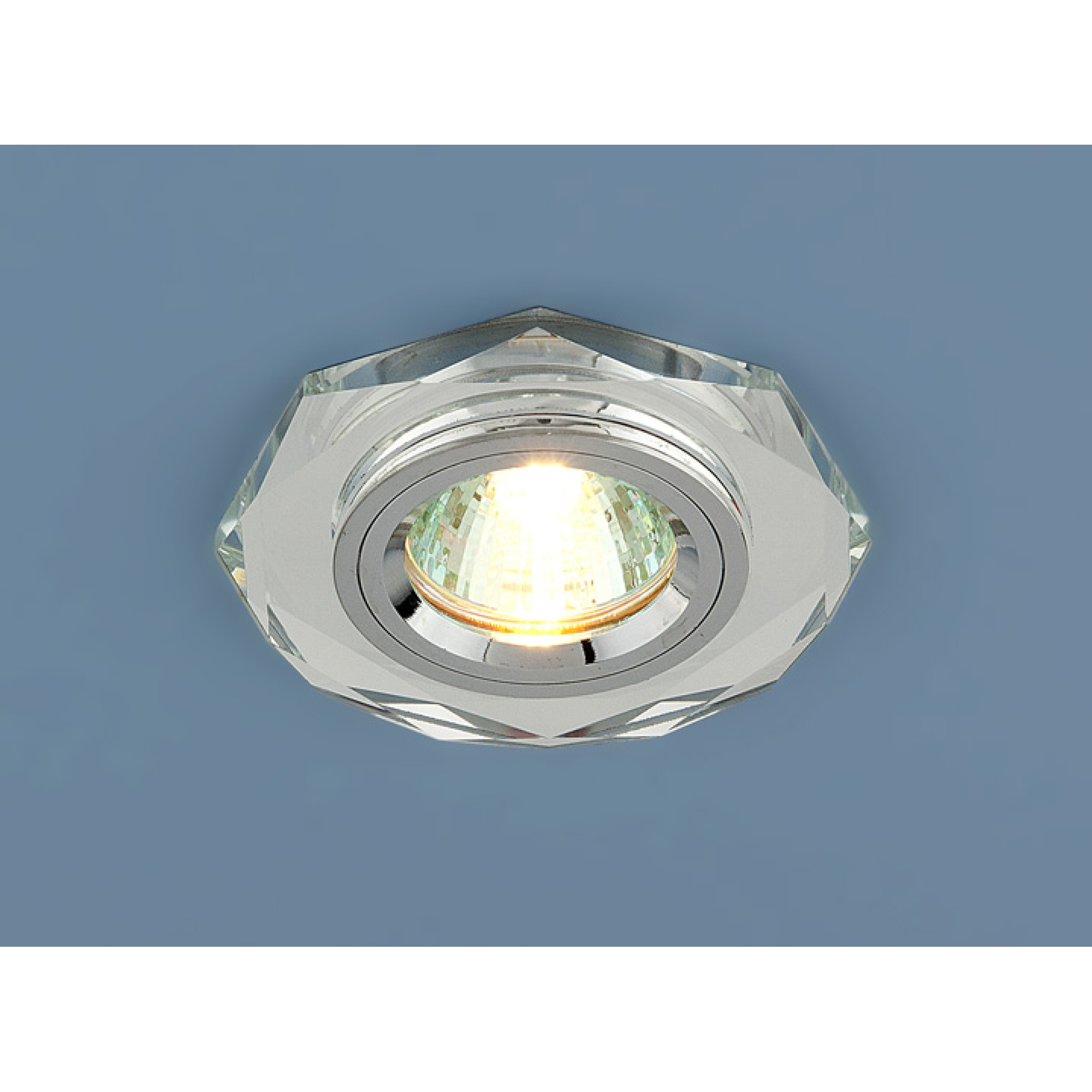 Светильник встраиваемы 8020 MR16 зеркальный/серебро Elektrostandard (распродажа)