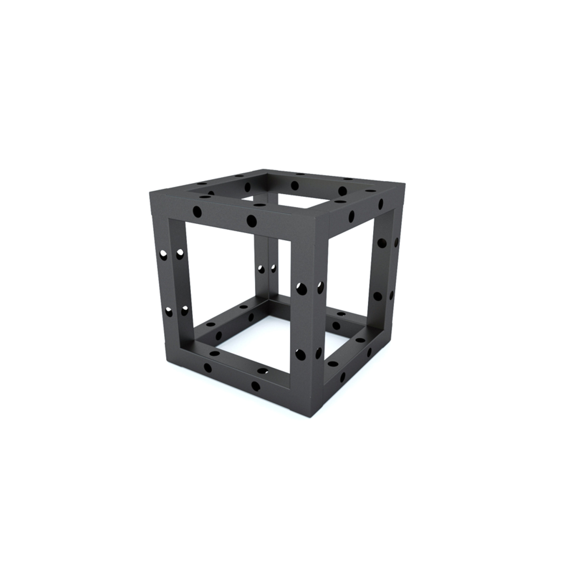 Фермы металлические Line 12*12*12cm, цвет черный, SignImpress